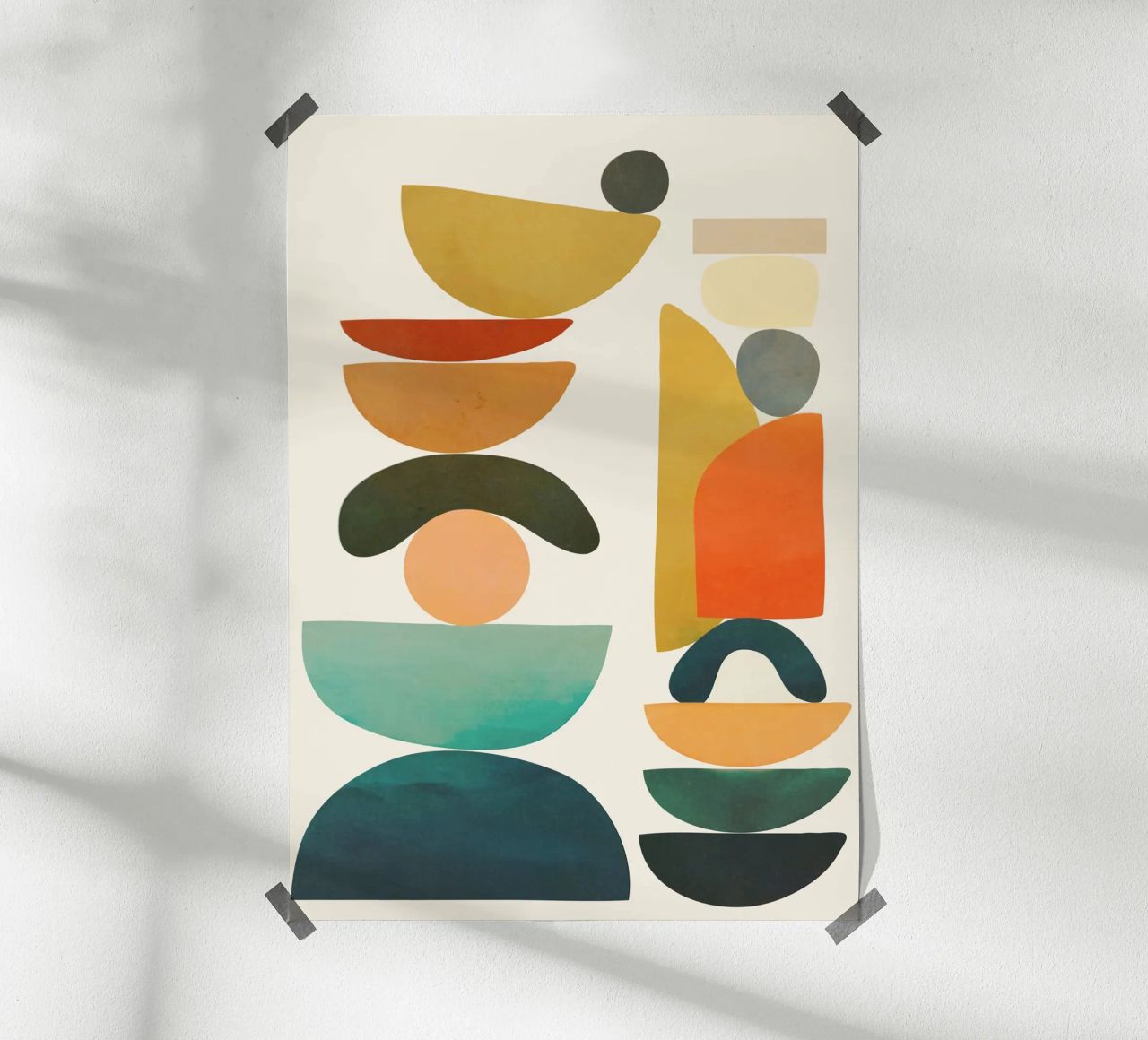 Modern Abstract Art 72 poster de cityart