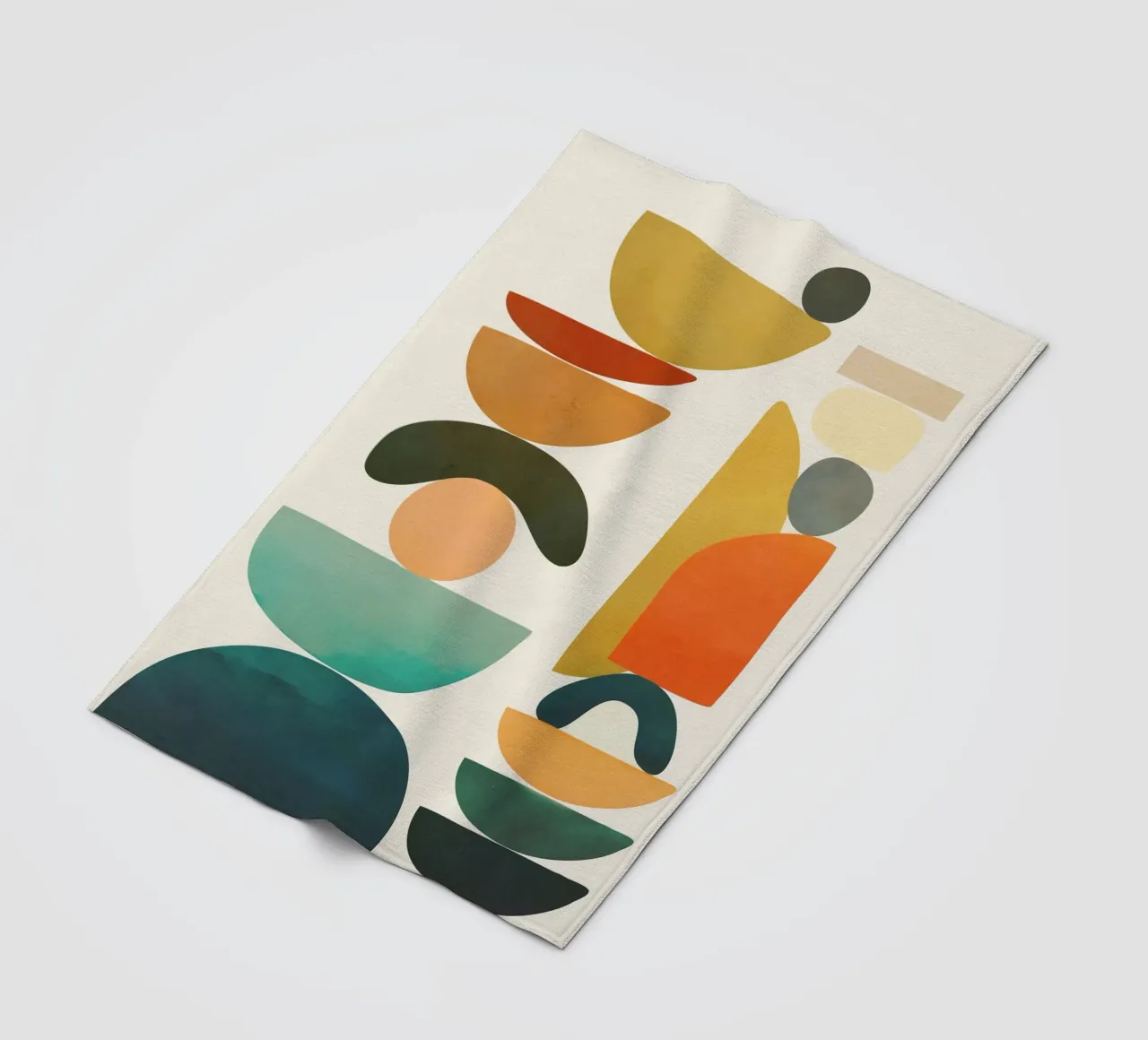 Modern Abstract Art 72 coperta in pile da cityart