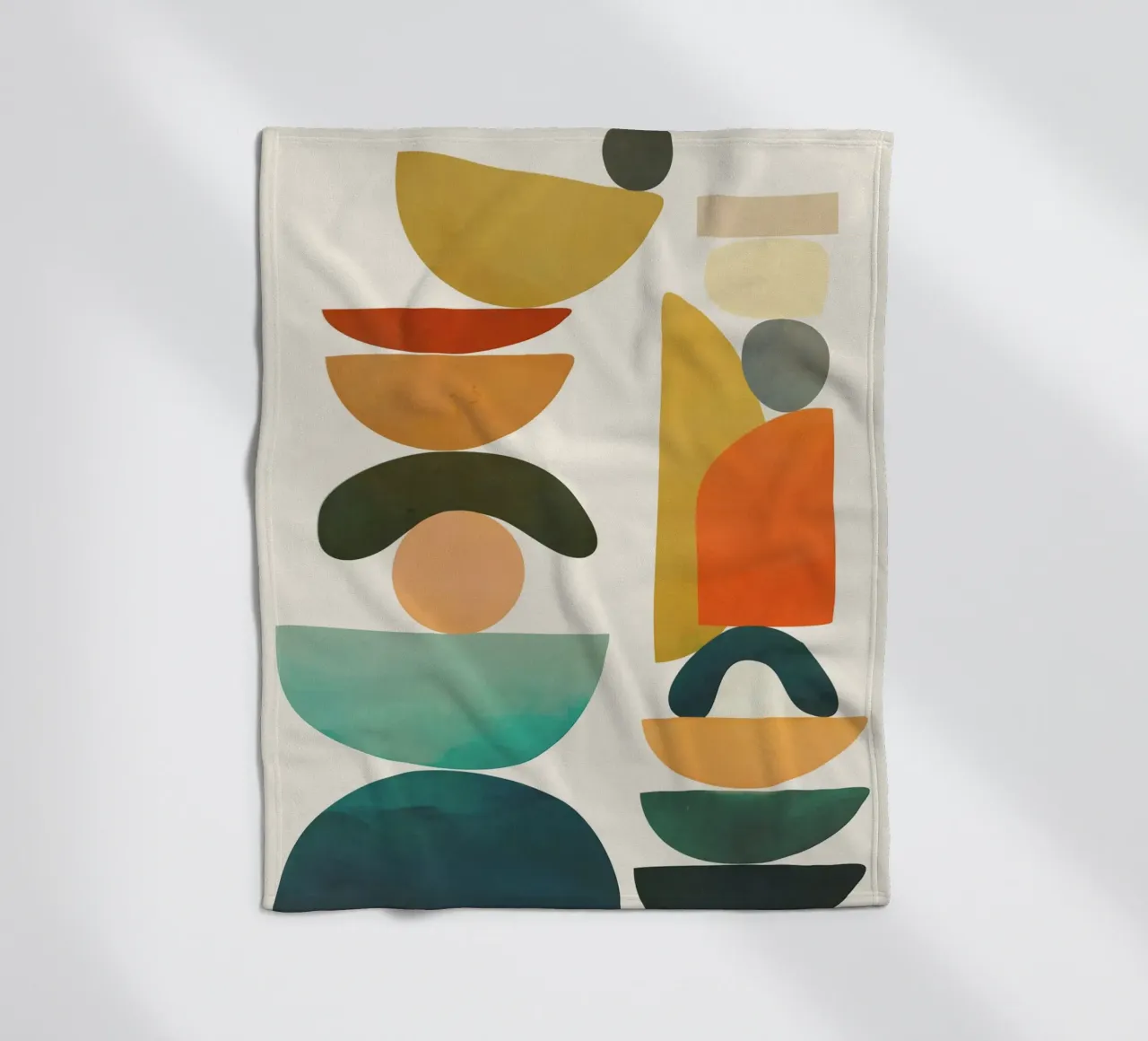 Modern Abstract Art 72 coperta in pile da cityart