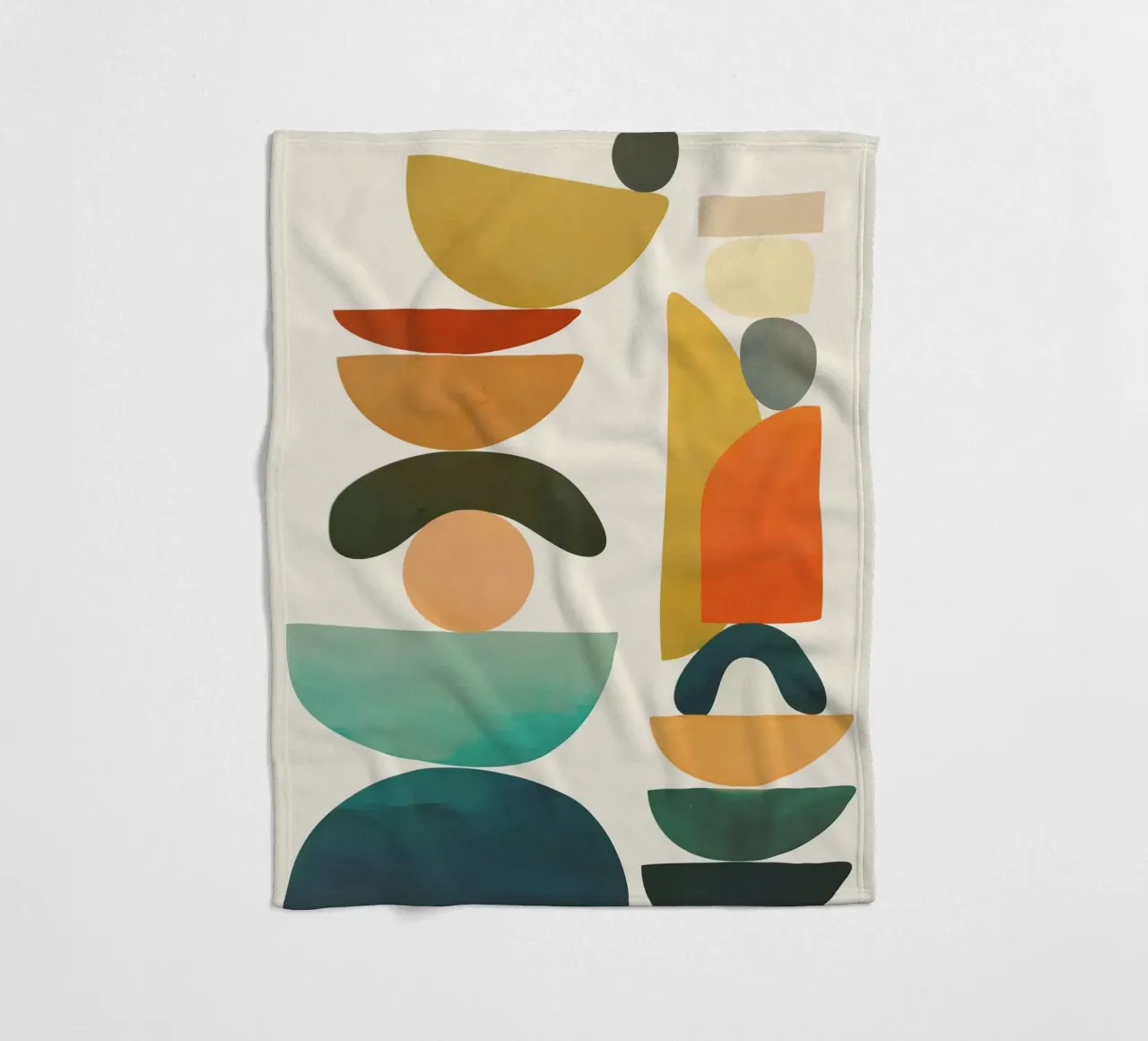 Modern Abstract Art 72 coperta in pile da cityart
