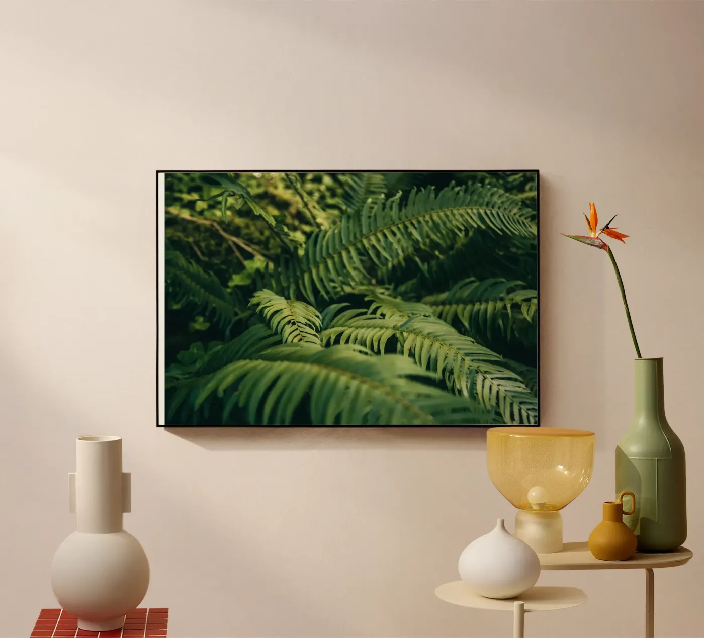 Ferns acryl van wowhannahphotos