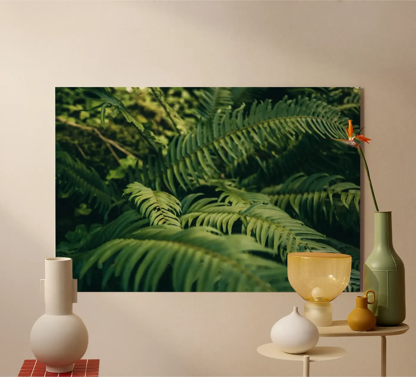 Ferns acryl van wowhannahphotos