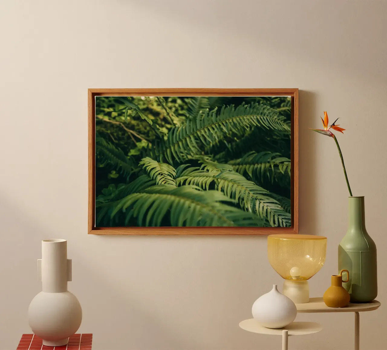 Ferns tela con Cornice a cassetta da wowhannahphotos