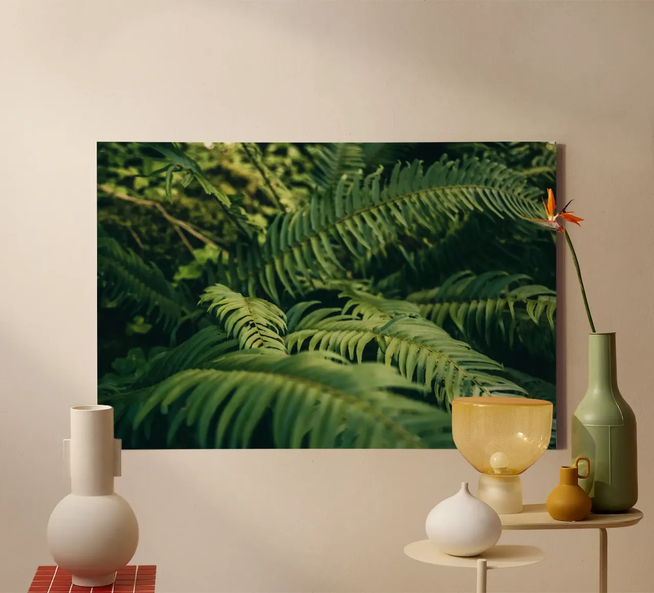 Ferns tela con Cornice a cassetta da wowhannahphotos