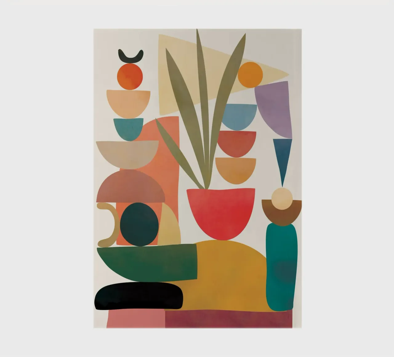 Modern Abstract Art 74 notebook by cityart