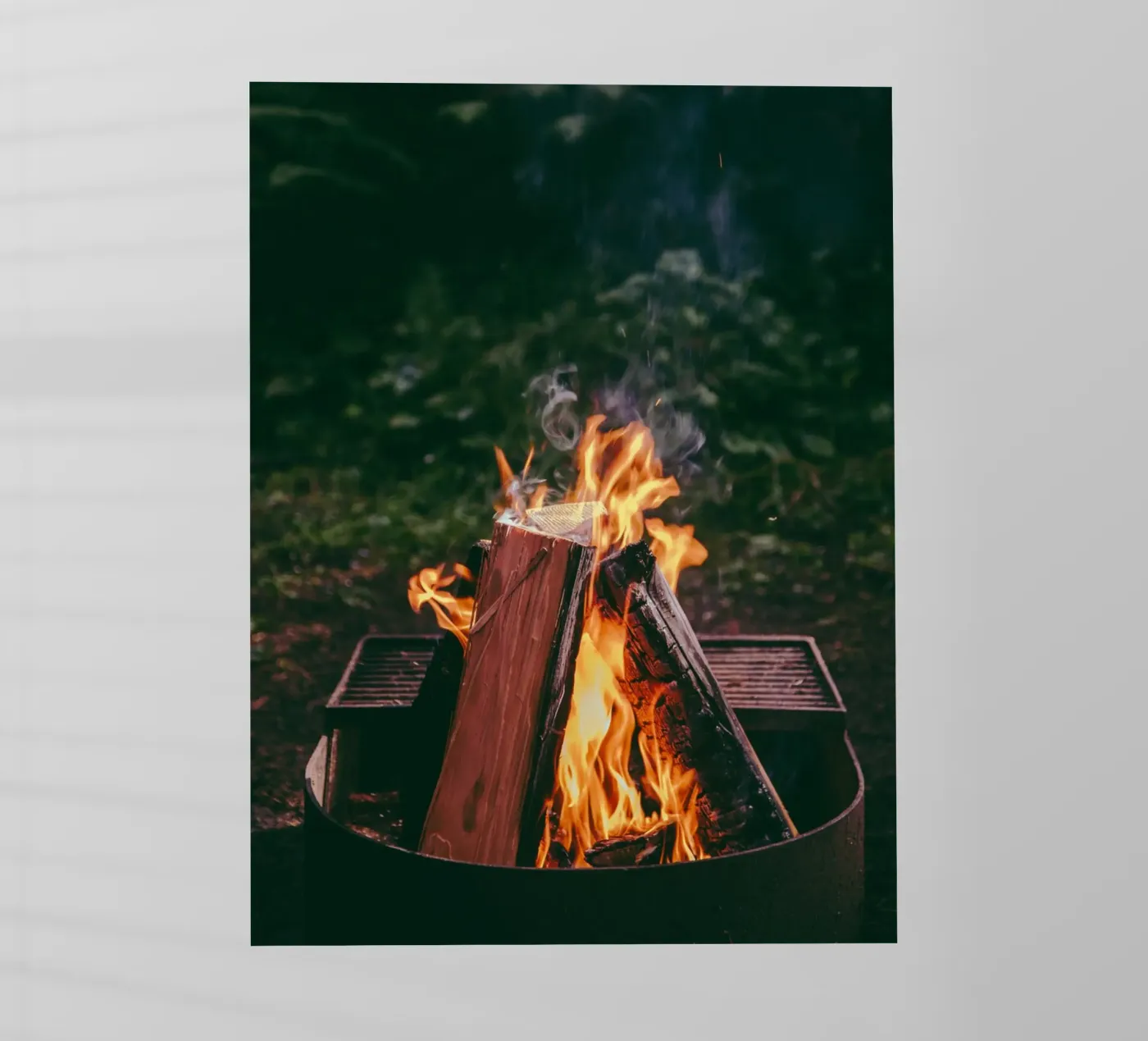 Campfire pellicola backlit da wowhannahphotos