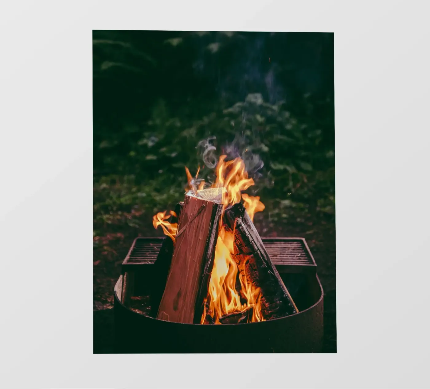 Campfire pellicola backlit da wowhannahphotos