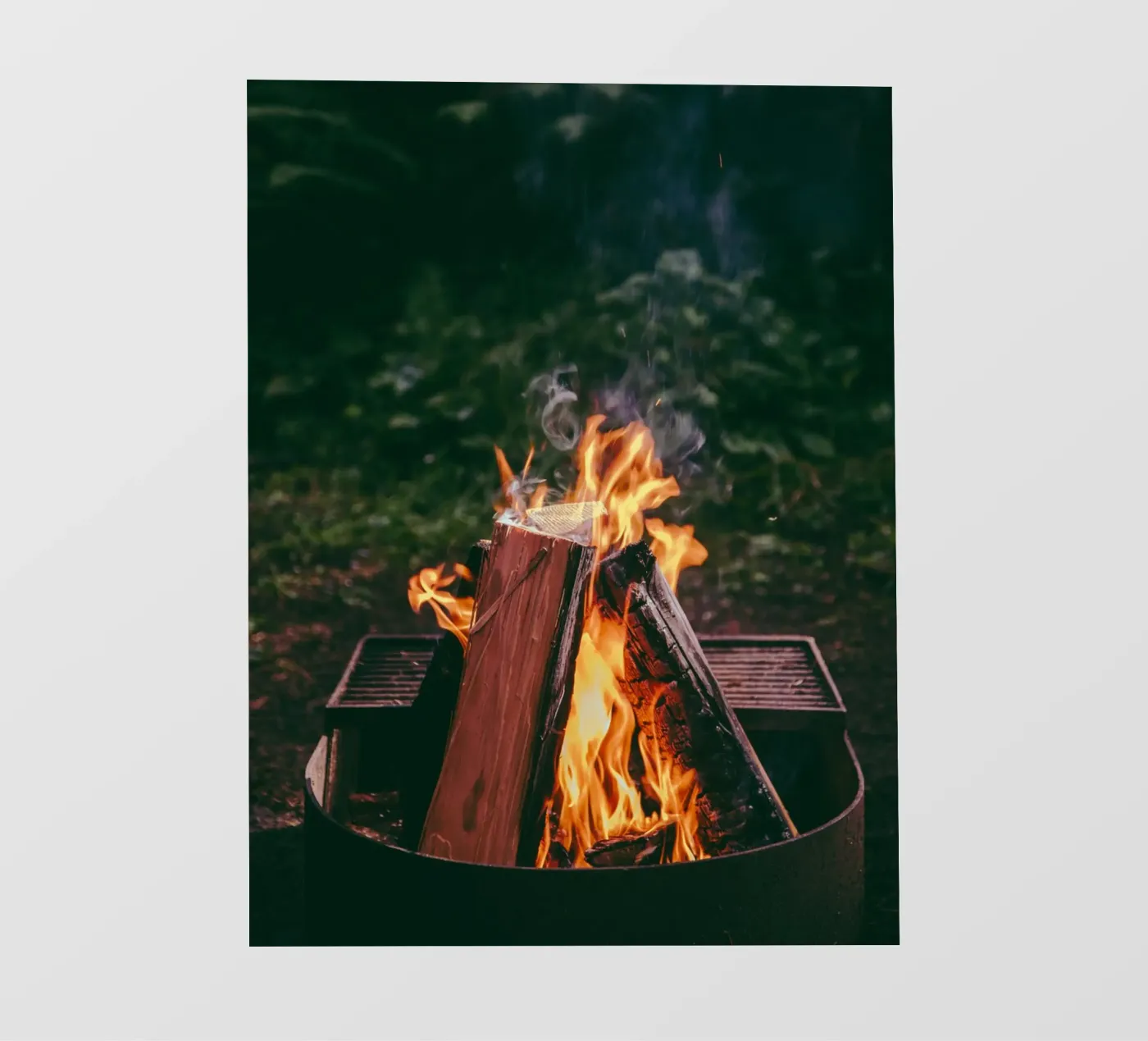 Campfire pellicola backlit da wowhannahphotos