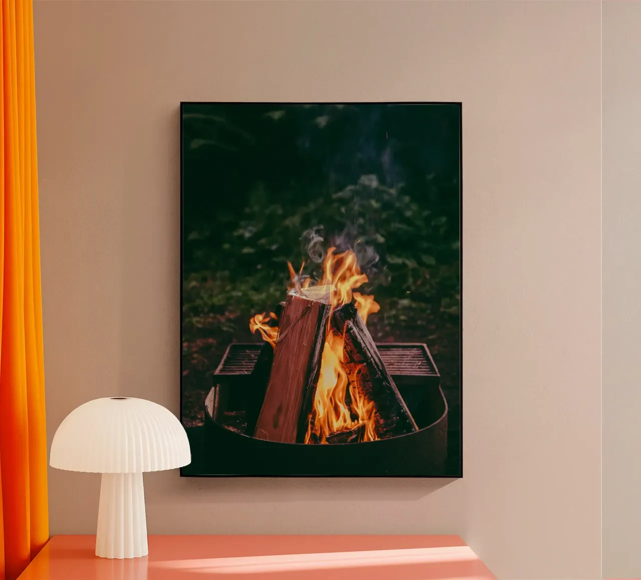 Campfire plexiglass da wowhannahphotos