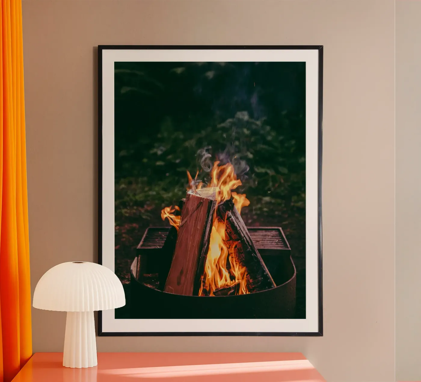 Campfire poster by wowhannahphotos