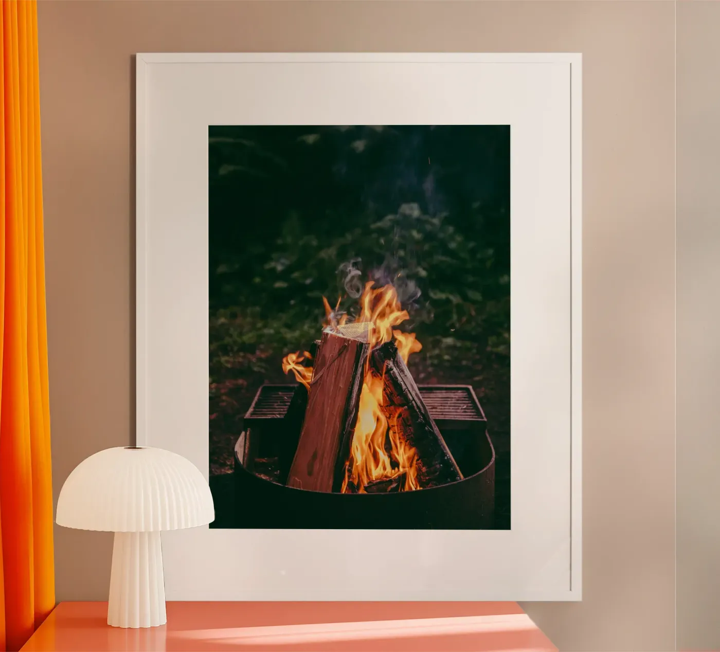 Campfire poster by wowhannahphotos