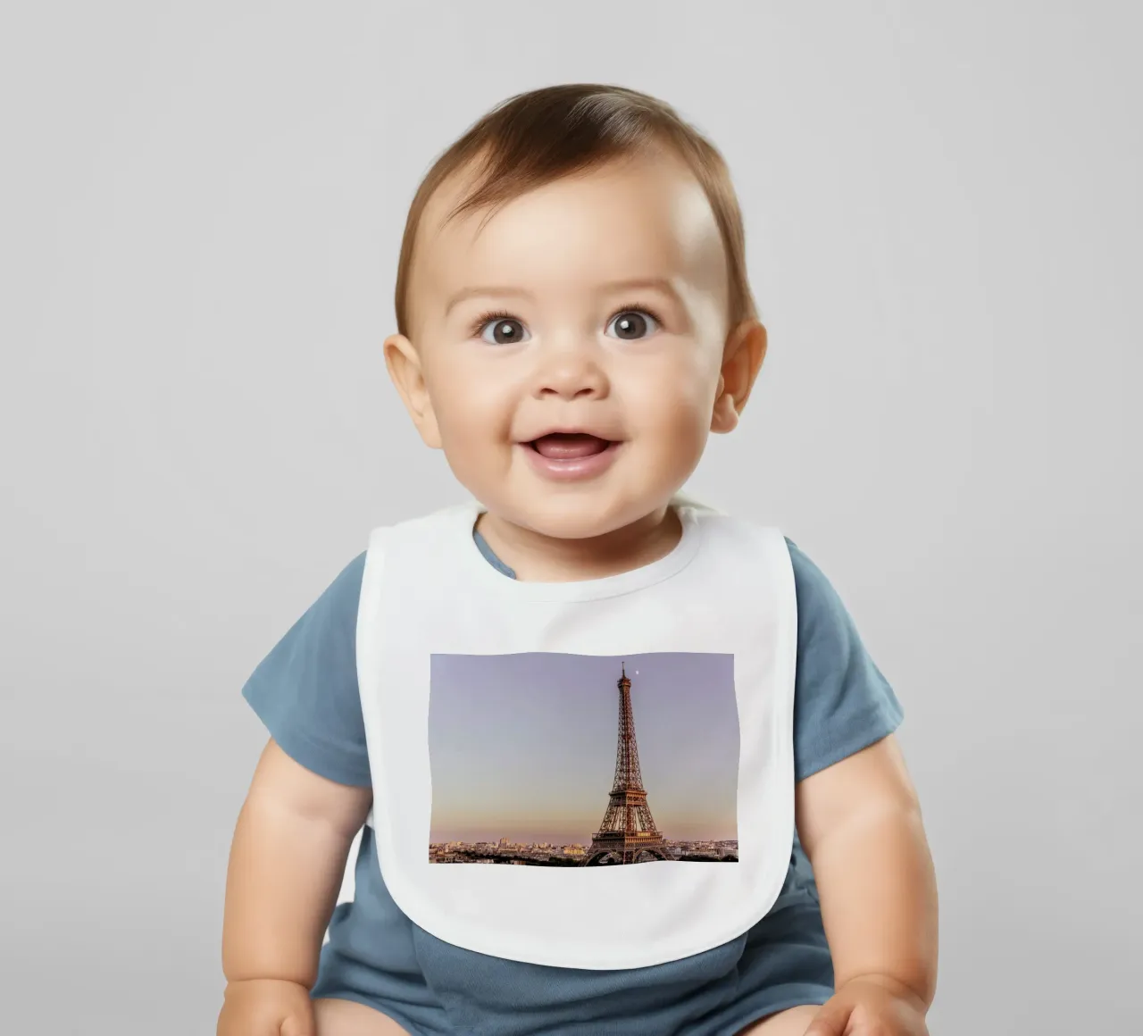 Tour Eiffel Sunset bavaglino da Magdalena Martin Photography