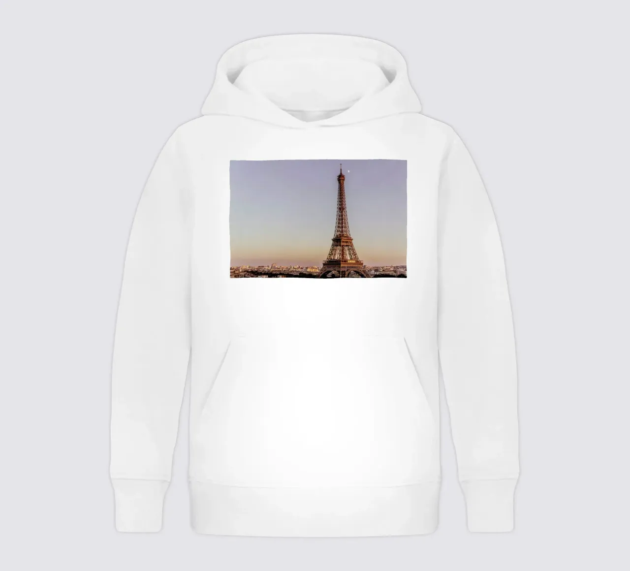 Tour Eiffel Sunset Kinder Hoodie von Magdalena Martin Photography
