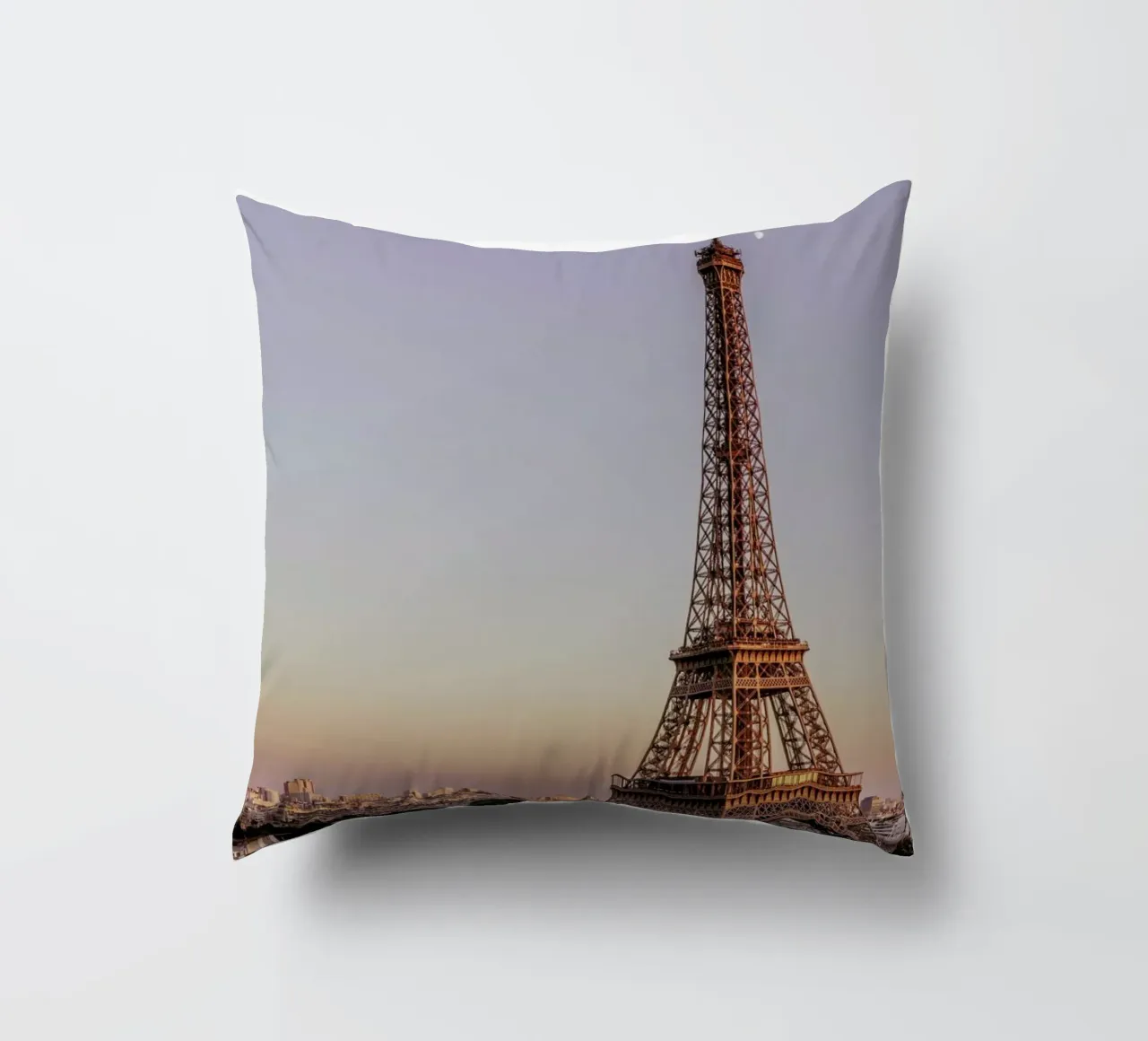 Tour Eiffel Sunset cuscino da Magdalena Martin Photography