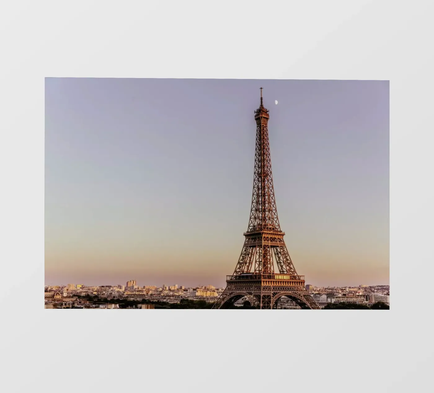 Tour Eiffel Sunset pellicola backlit da Magdalena Martin Photography