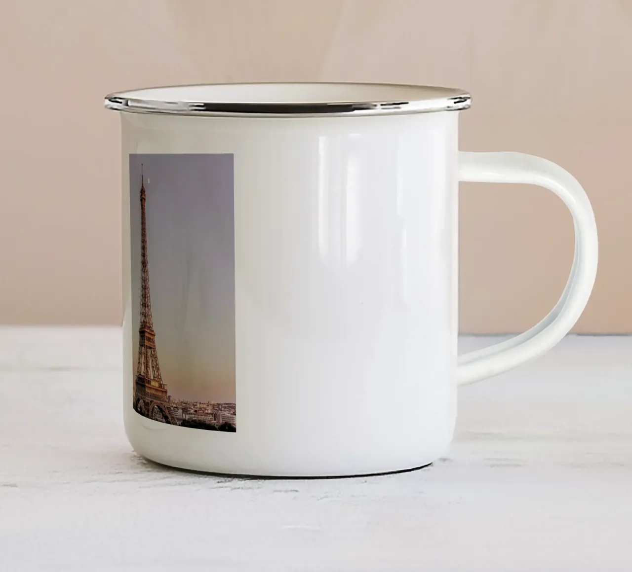Tour Eiffel Sunset tazza in smalto da Magdalena Martin Photography