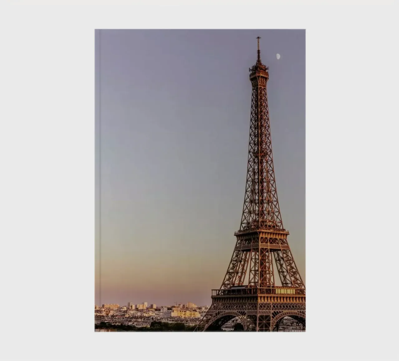 Tour Eiffel Sunset carnet de notes de Magdalena Martin Photography