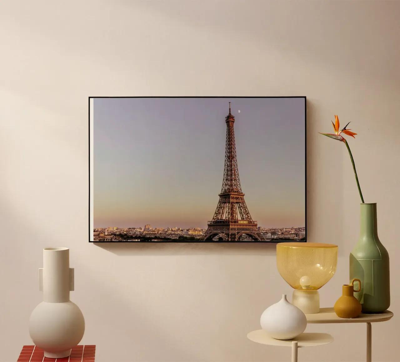 Tour Eiffel Sunset plexiglass da Magdalena Martin Photography