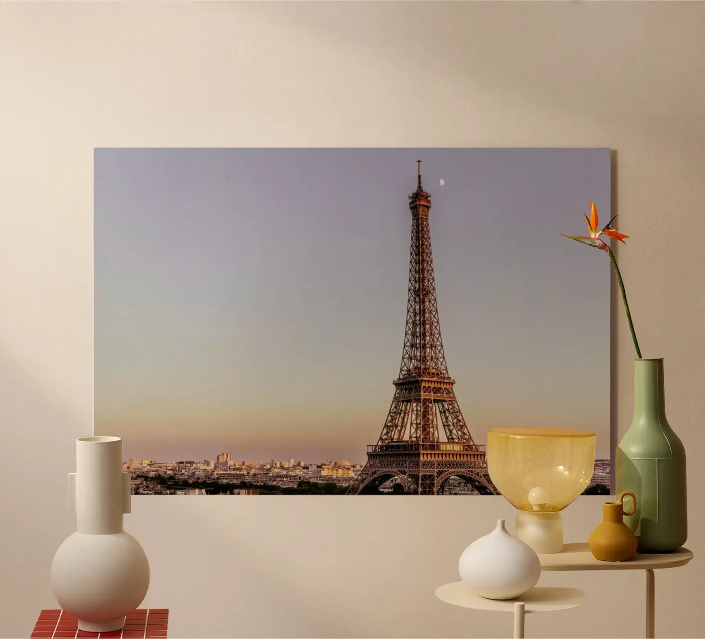 Tour Eiffel Sunset acryl van Magdalena Martin Photography