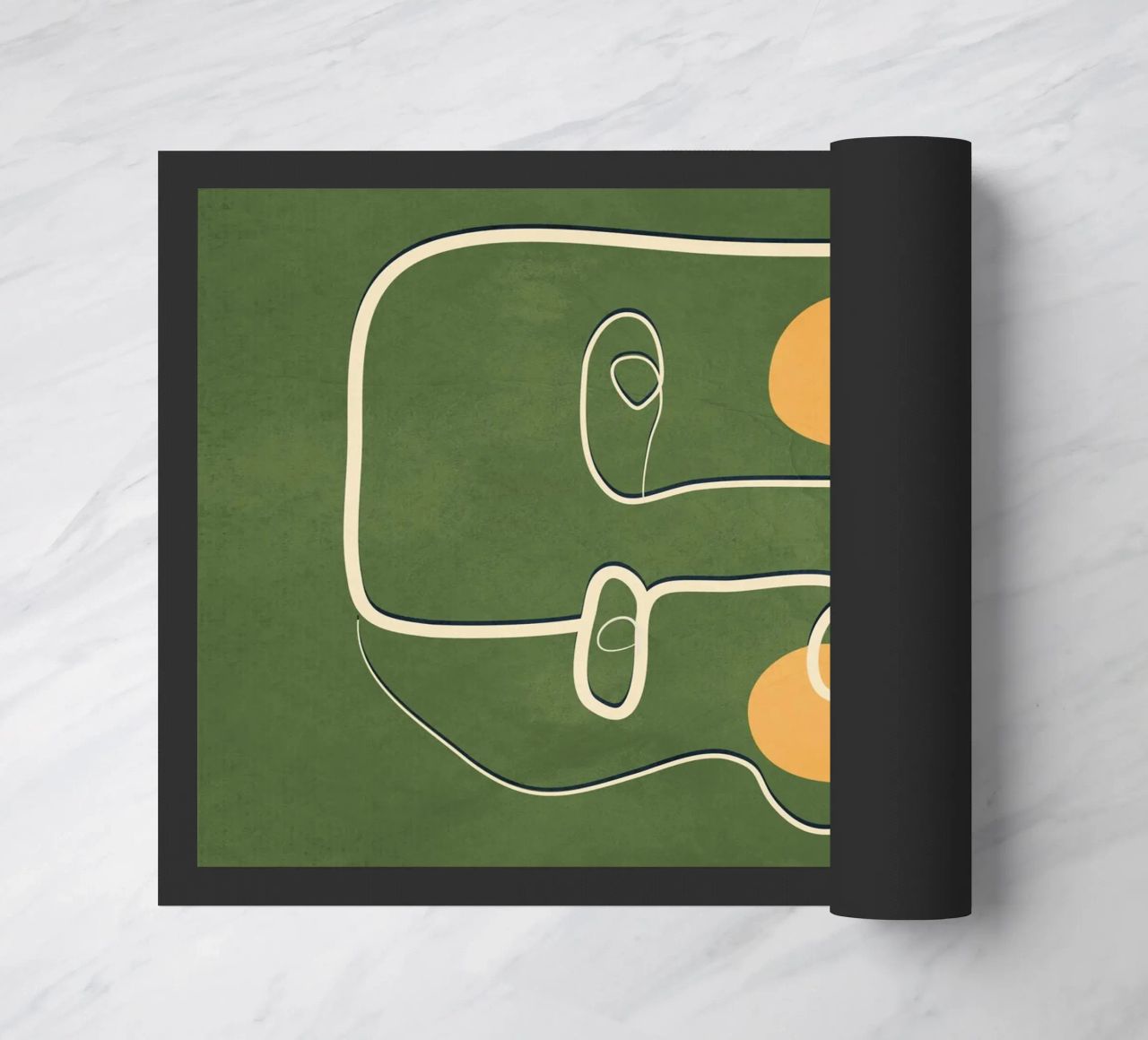 Abstract Face Line Art zerbino da cityart