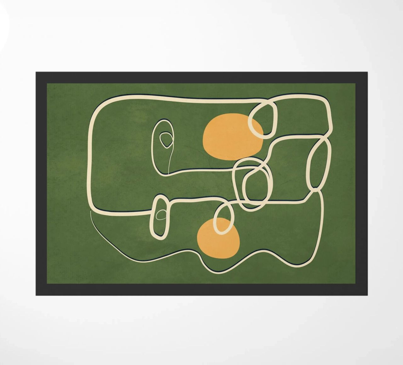 Abstract Face Line Art zerbino da cityart