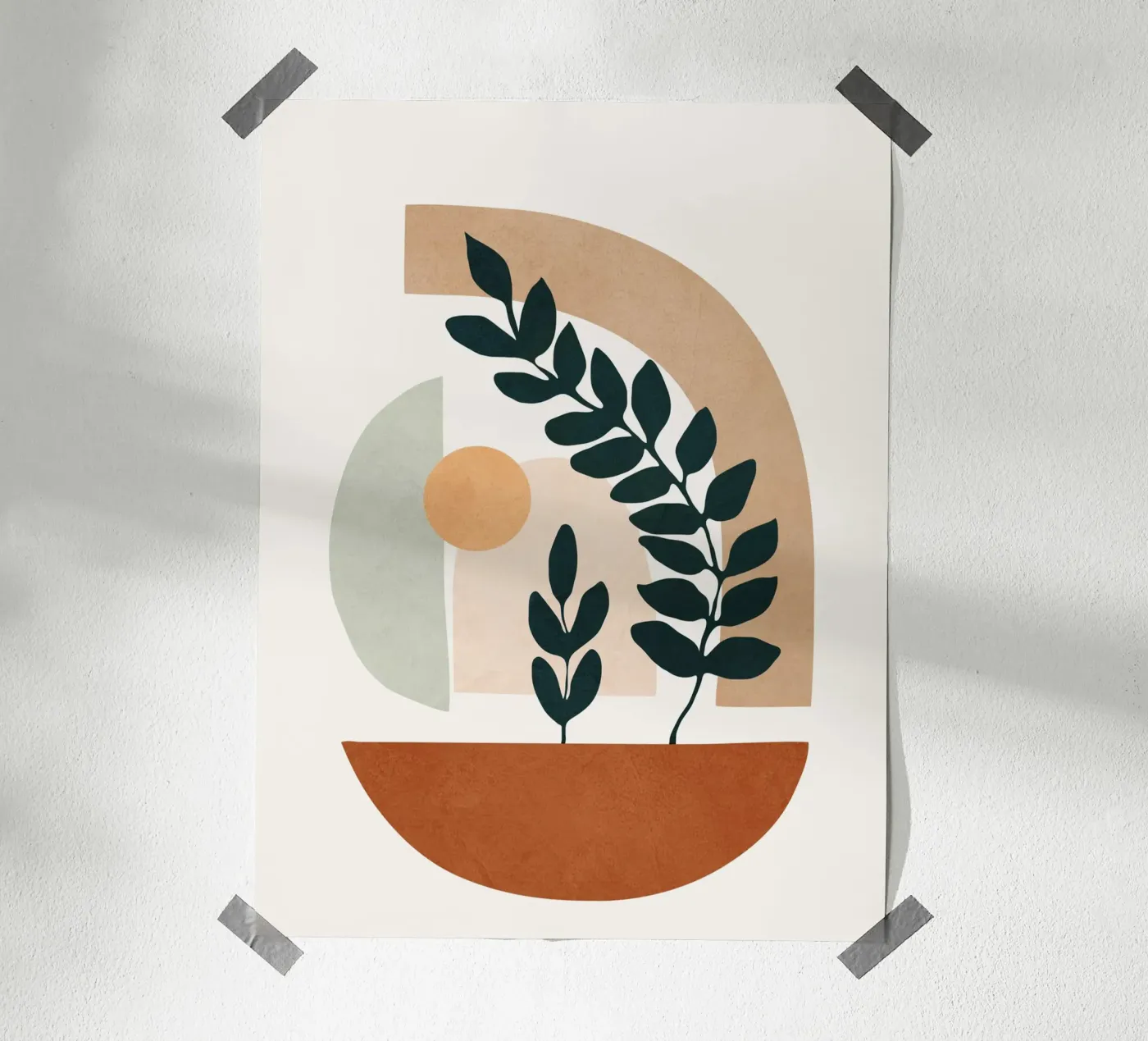 Soft Shapes III poster da cityart