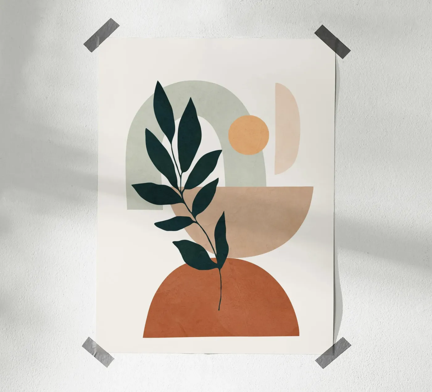 Soft Shapes IV poster da cityart