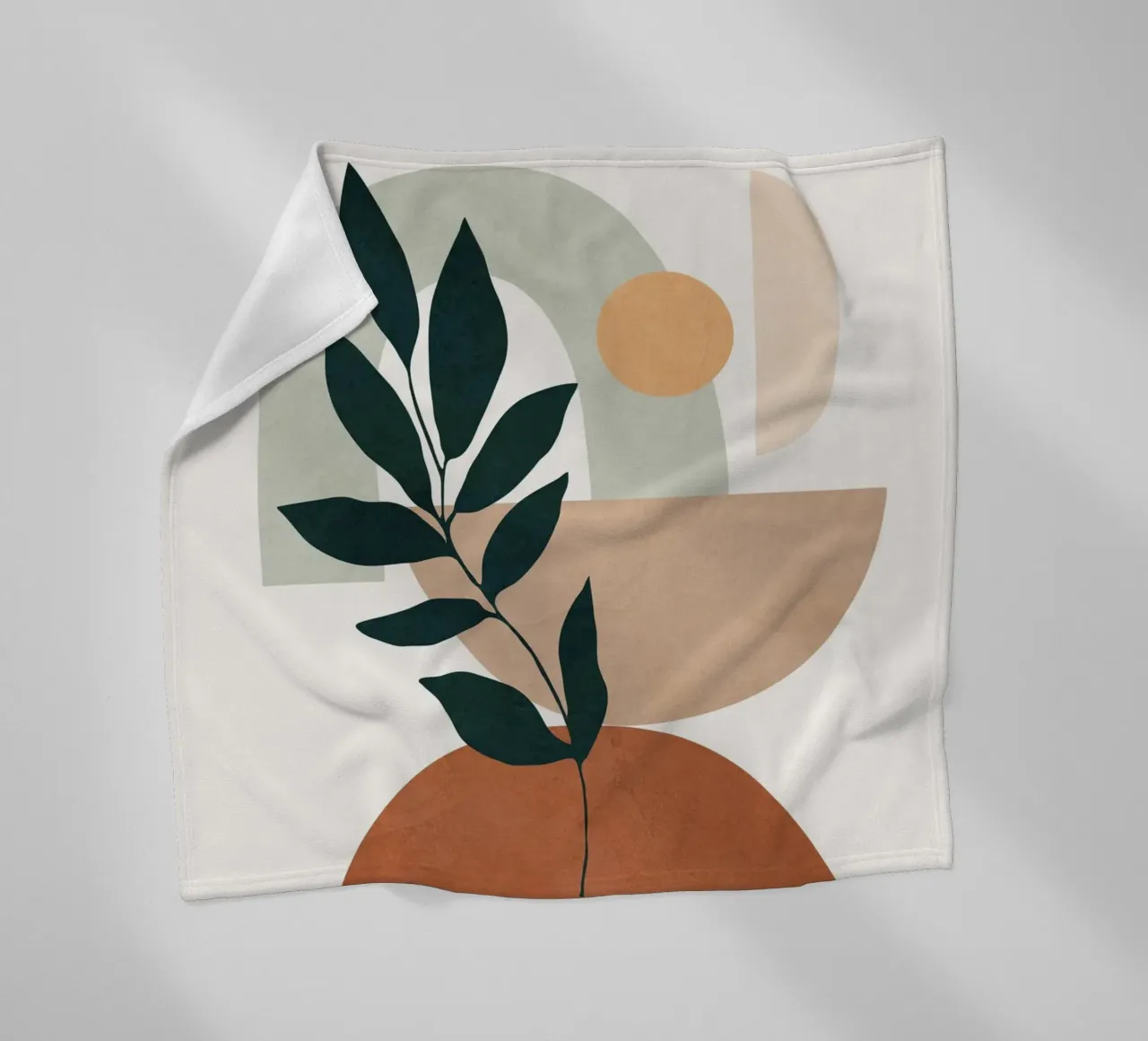 Soft Shapes IV coperta in pile da cityart