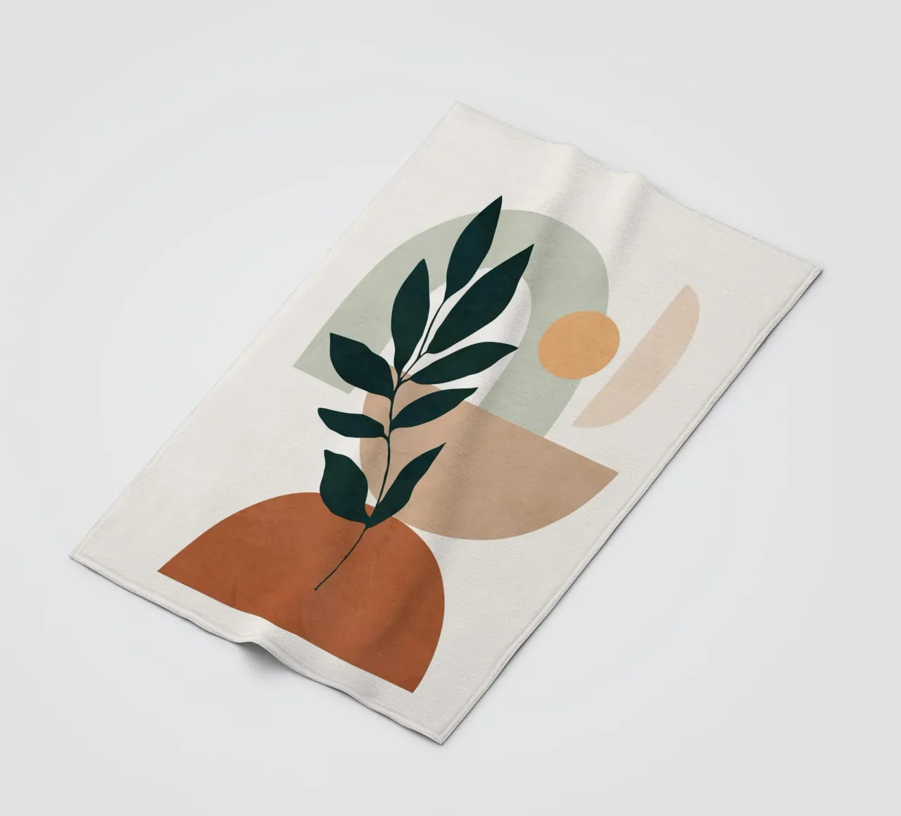 Soft Shapes IV coperta in pile da cityart