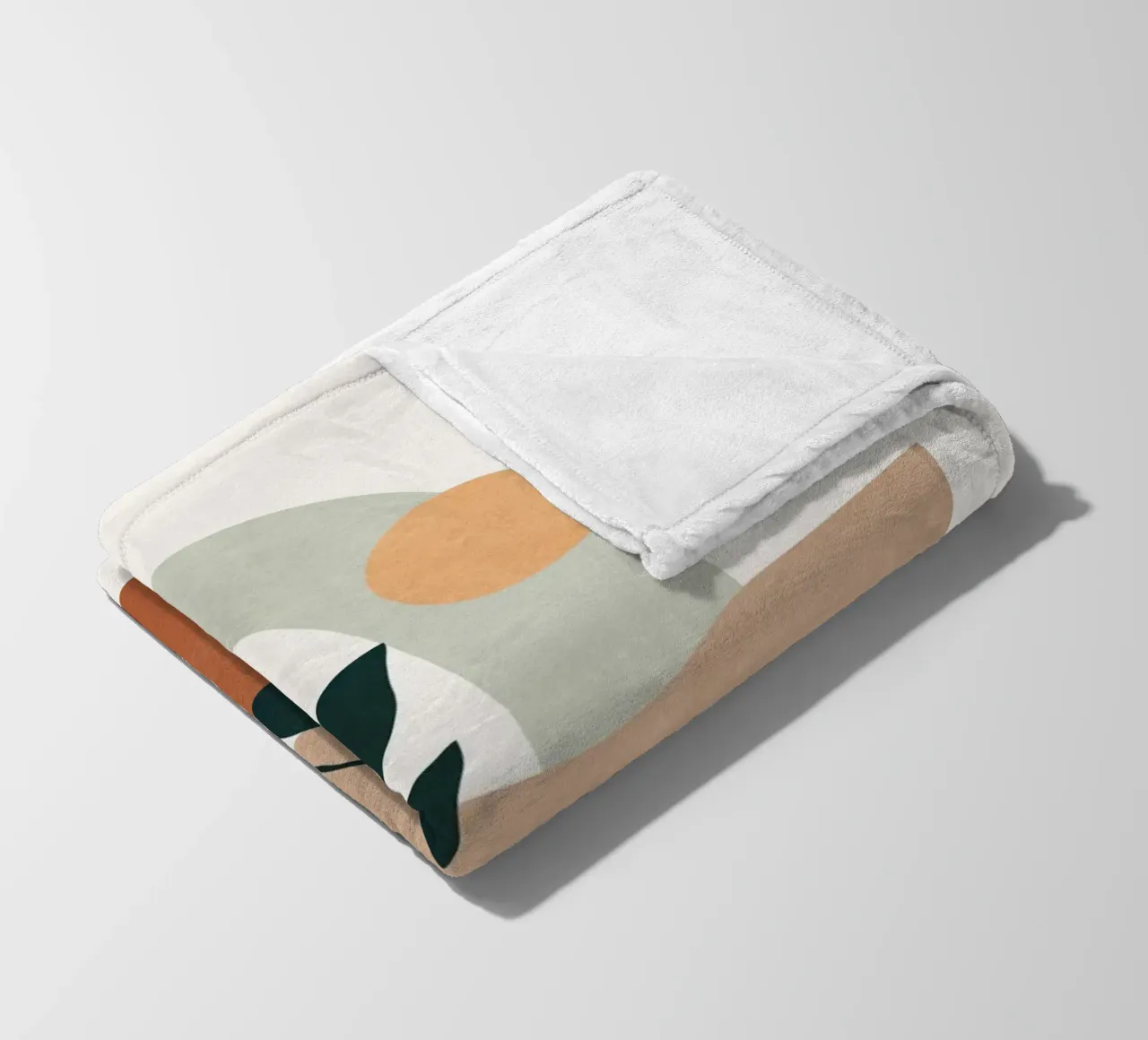 Soft Shapes IV coperta in pile da cityart