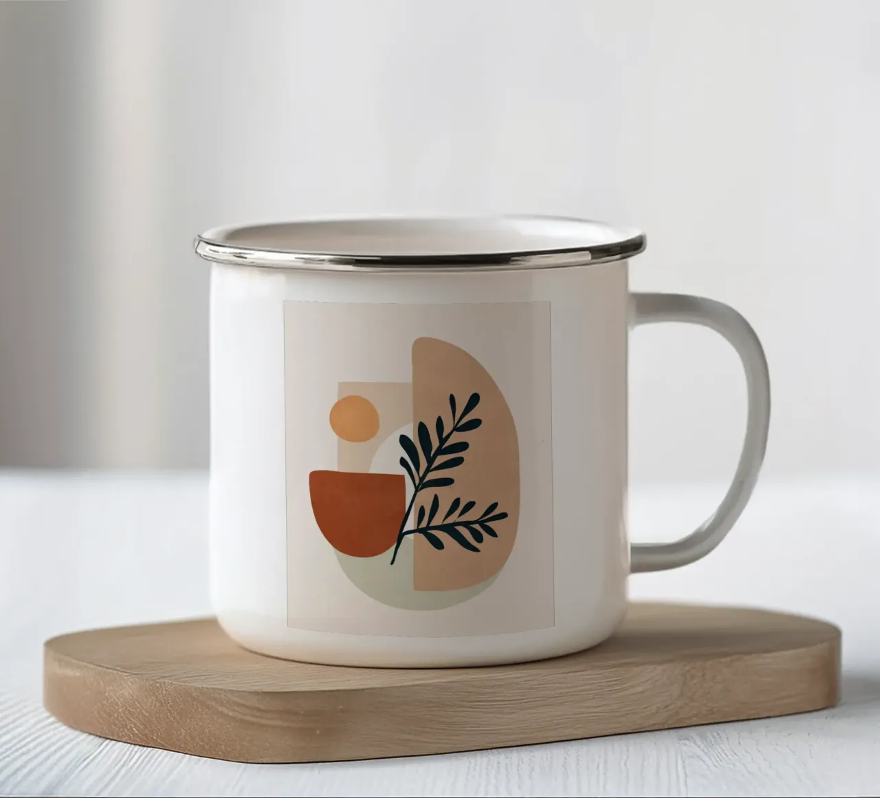 Geometric Shapes tazza in smalto da cityart