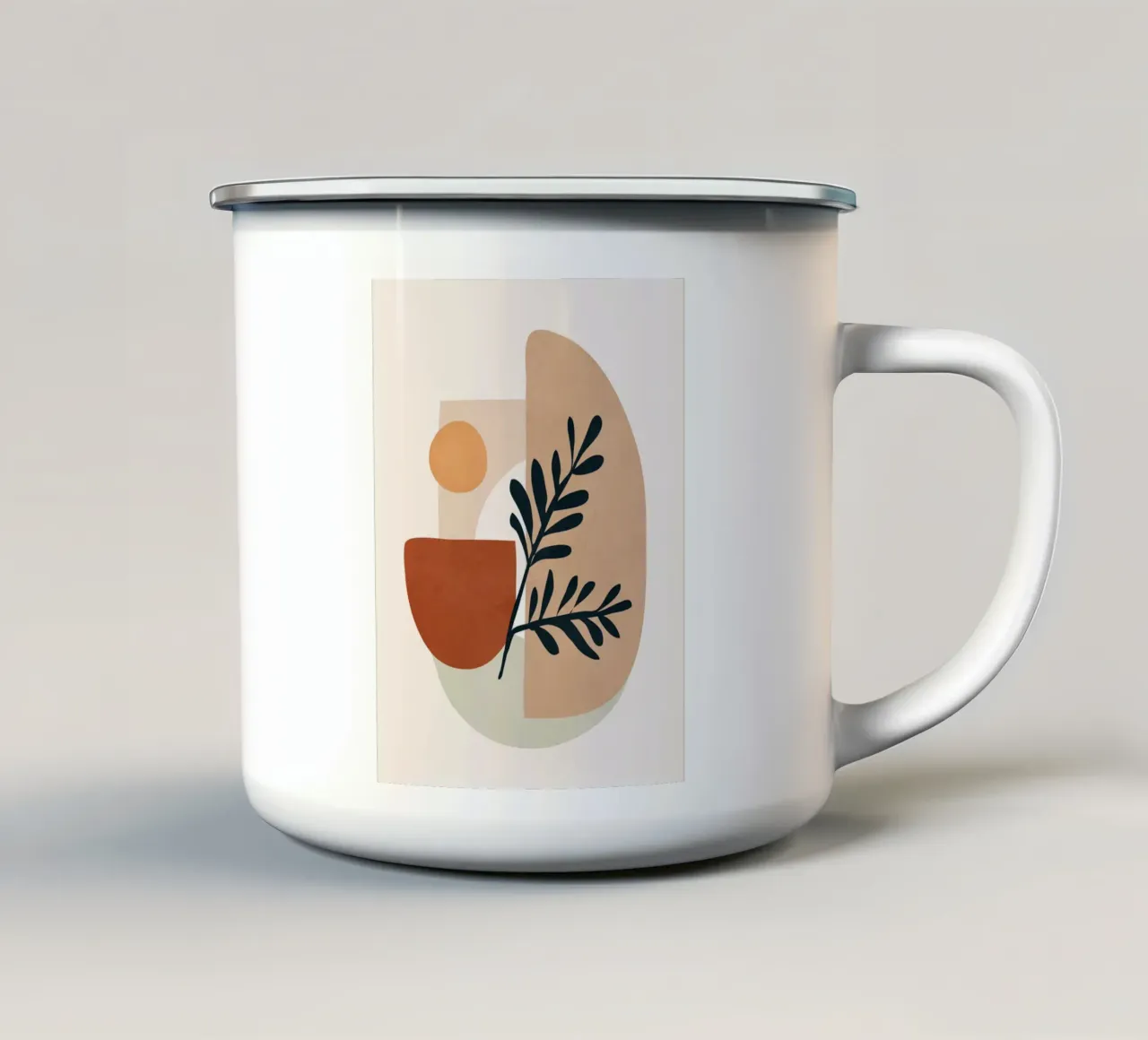 Geometric Shapes tazza in smalto da cityart