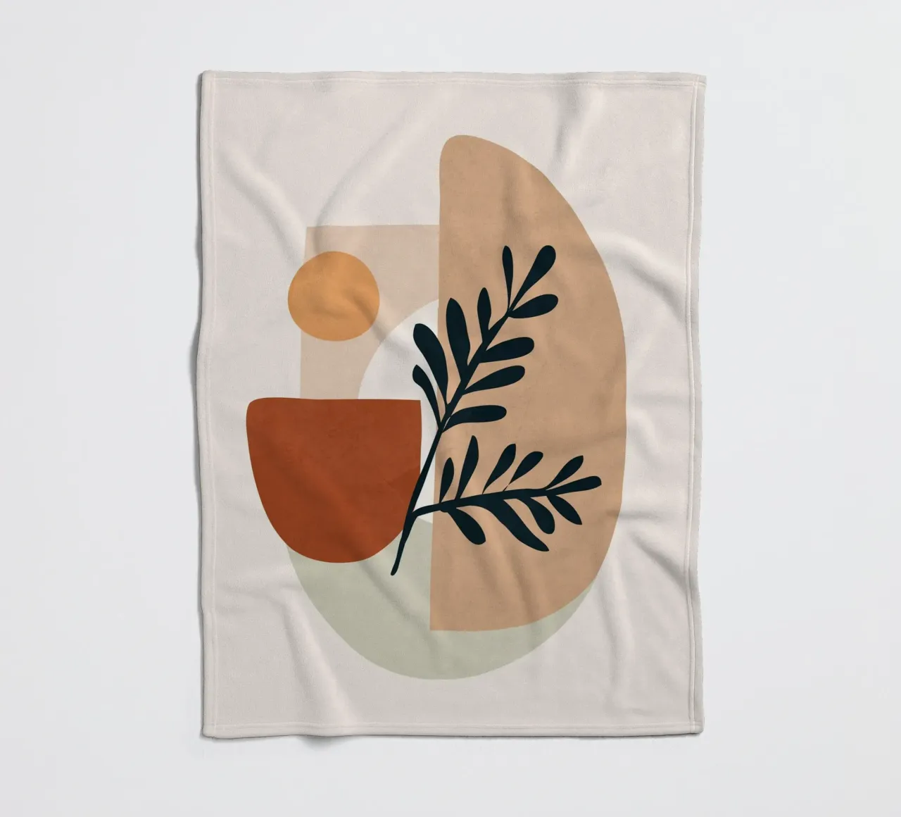 Geometric Shapes coperta in pile da cityart