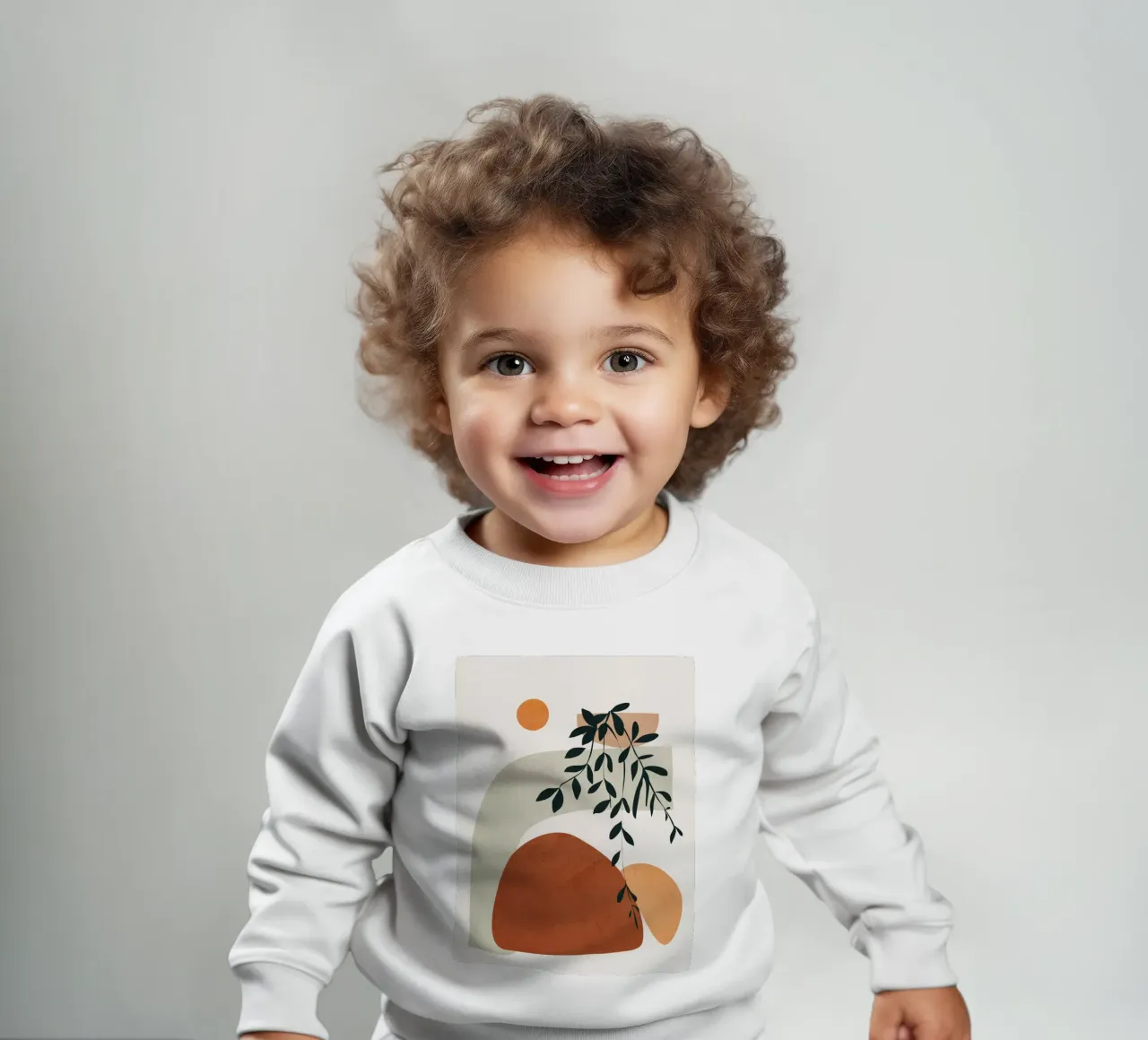 Soft Shapes I baby sweatshirt by cityart