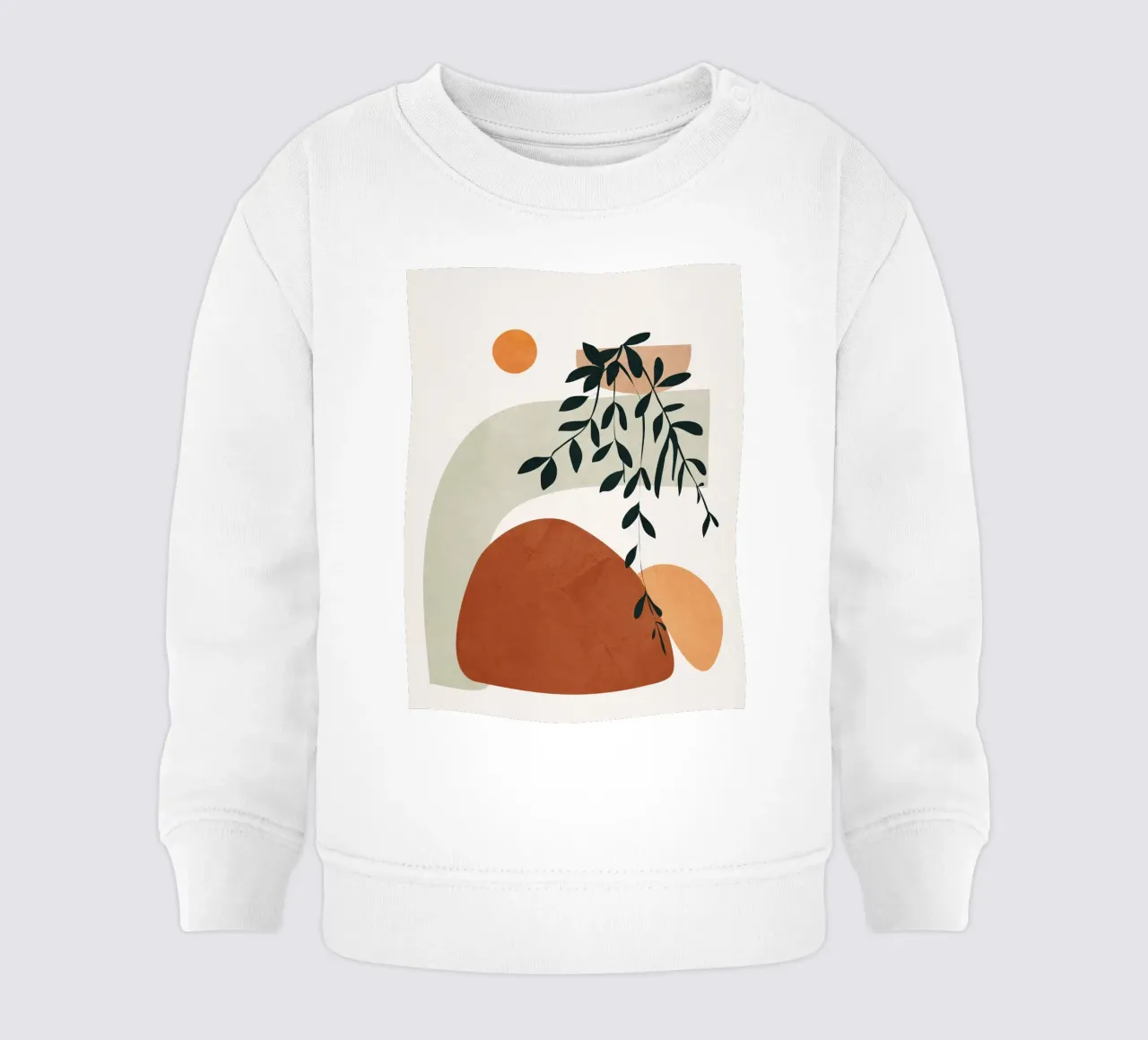 Soft Shapes I baby sweatshirt by cityart