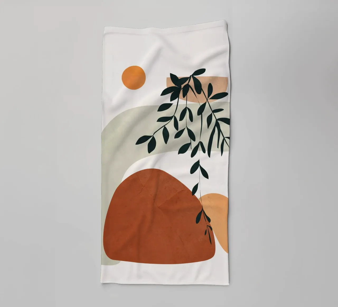 Soft Shapes I asciugamano da bagno da cityart