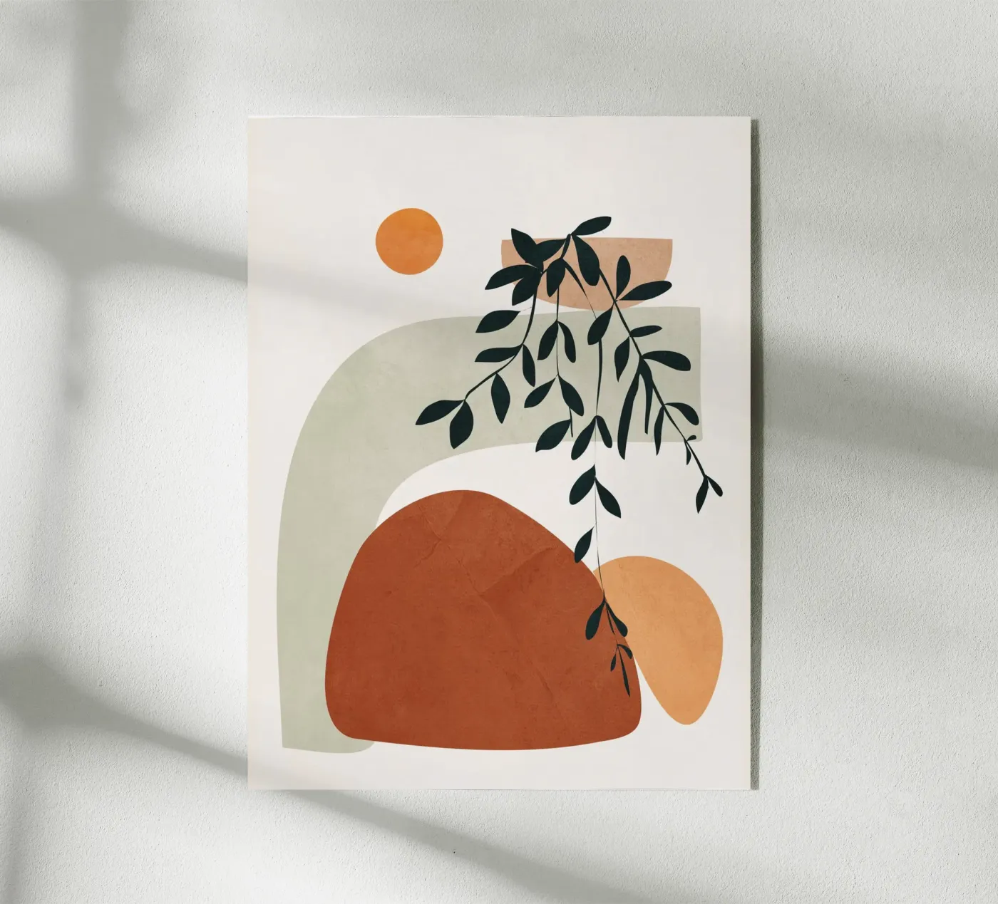 Soft Shapes I acrylic glass by cityart