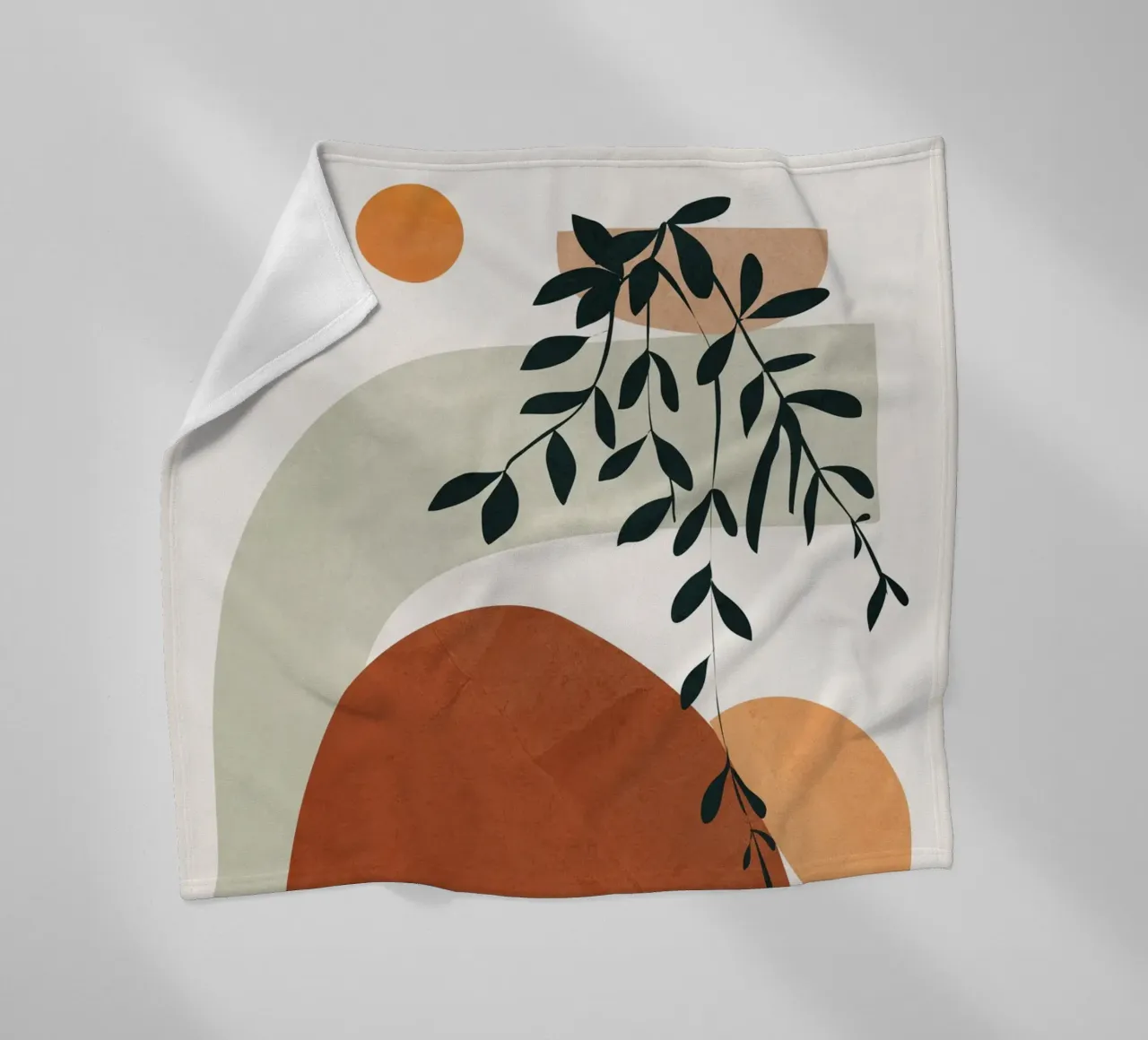 Soft Shapes I coperta in pile da cityart