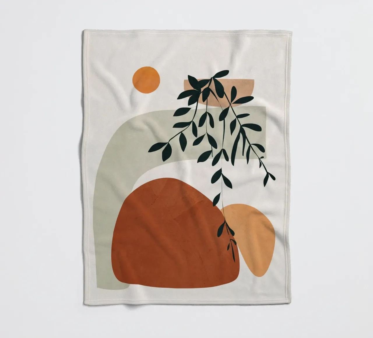 Soft Shapes I coperta in pile da cityart