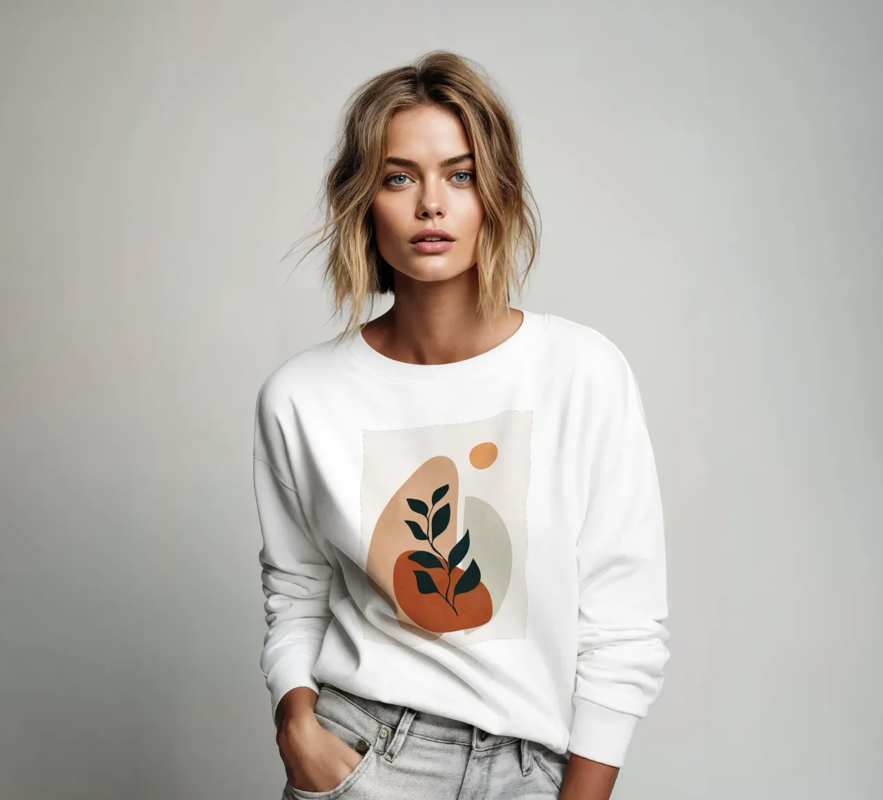 Soft Shapes II Sweatshirt von cityart