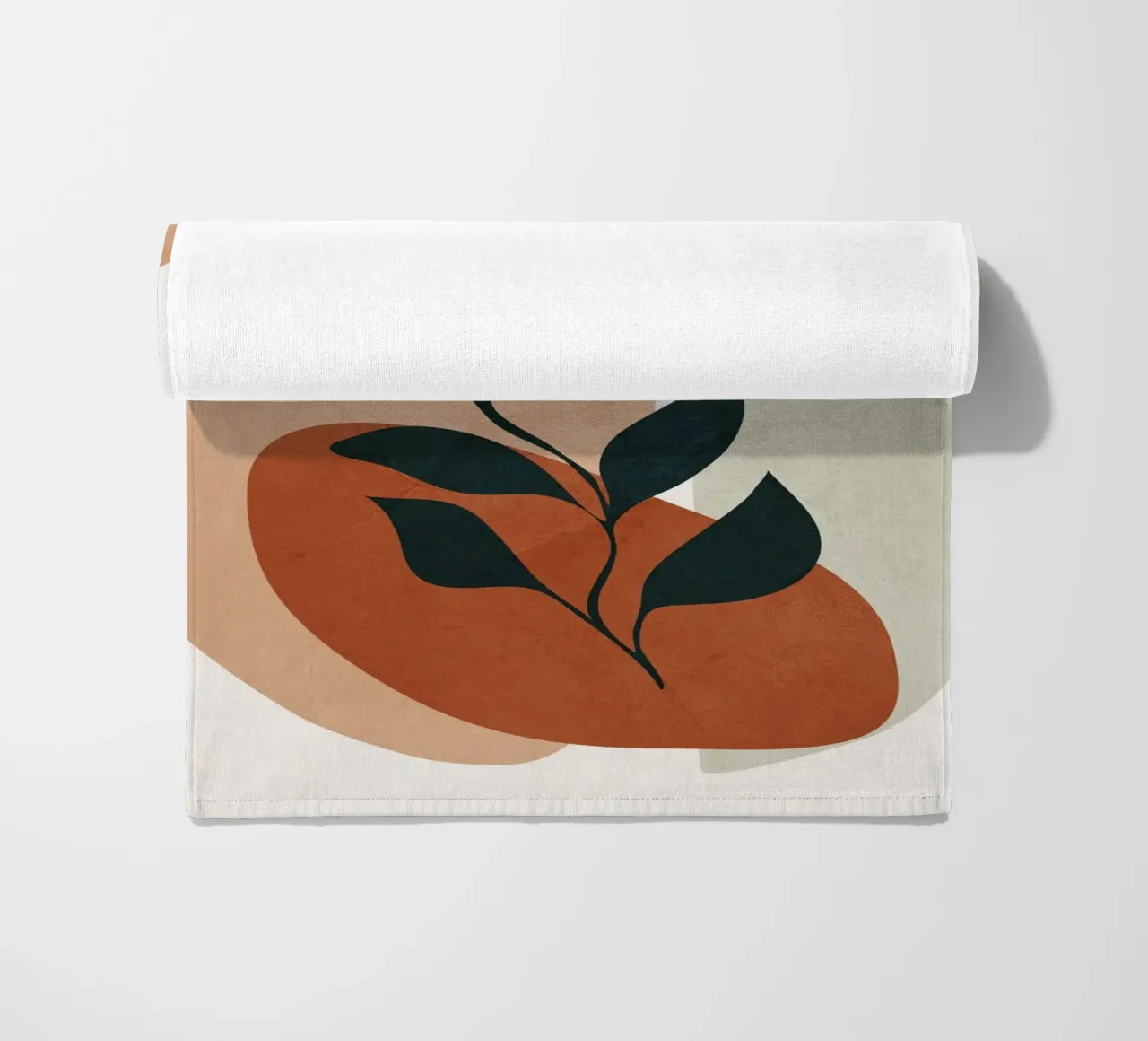 Soft Shapes II beach towel by cityart