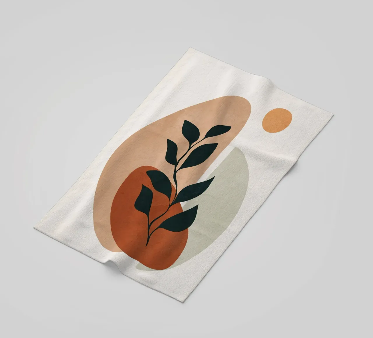 Soft Shapes II beach towel by cityart