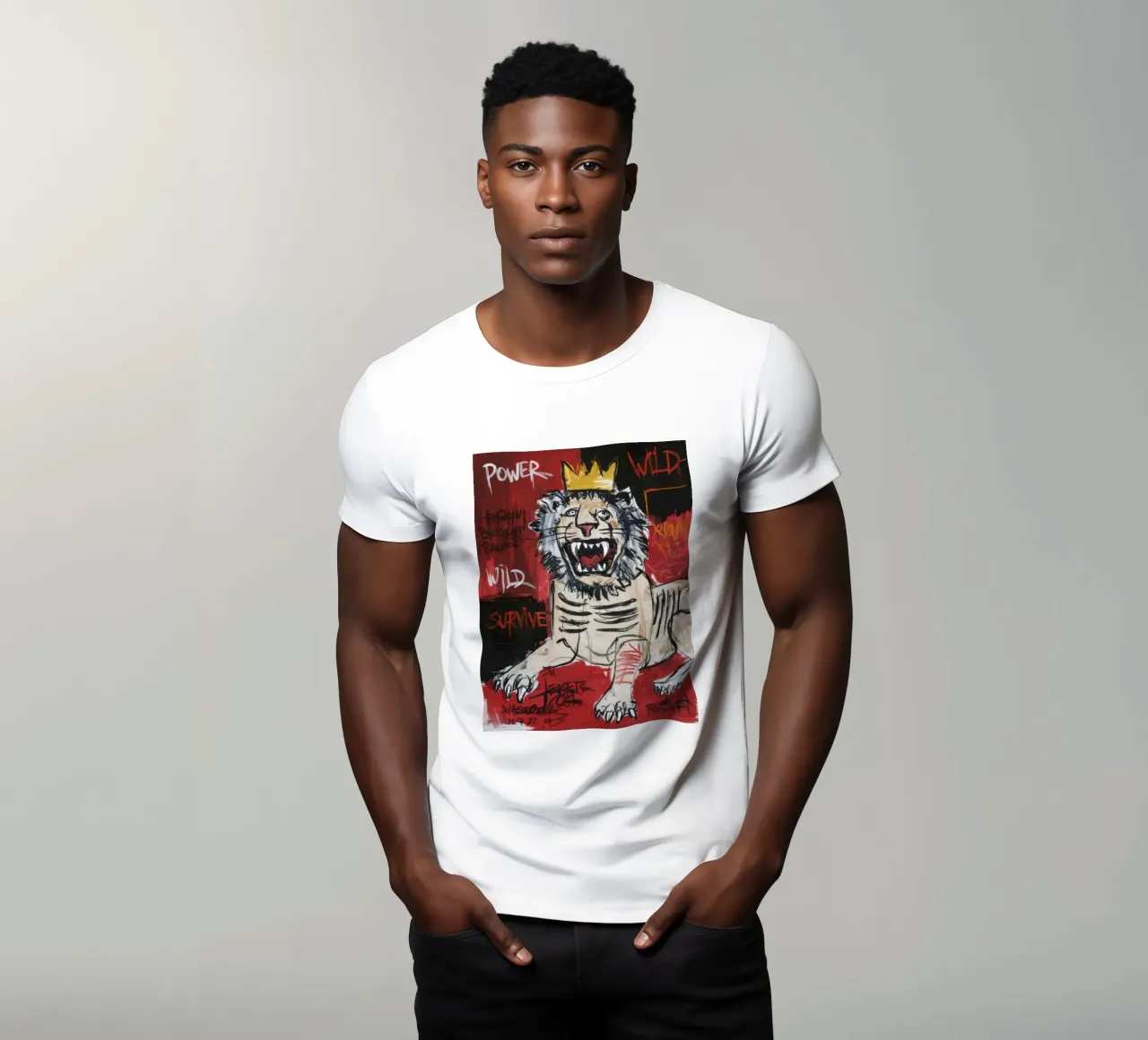 Ruggito di potenza selvaggia t-shirt da Muse Fragments