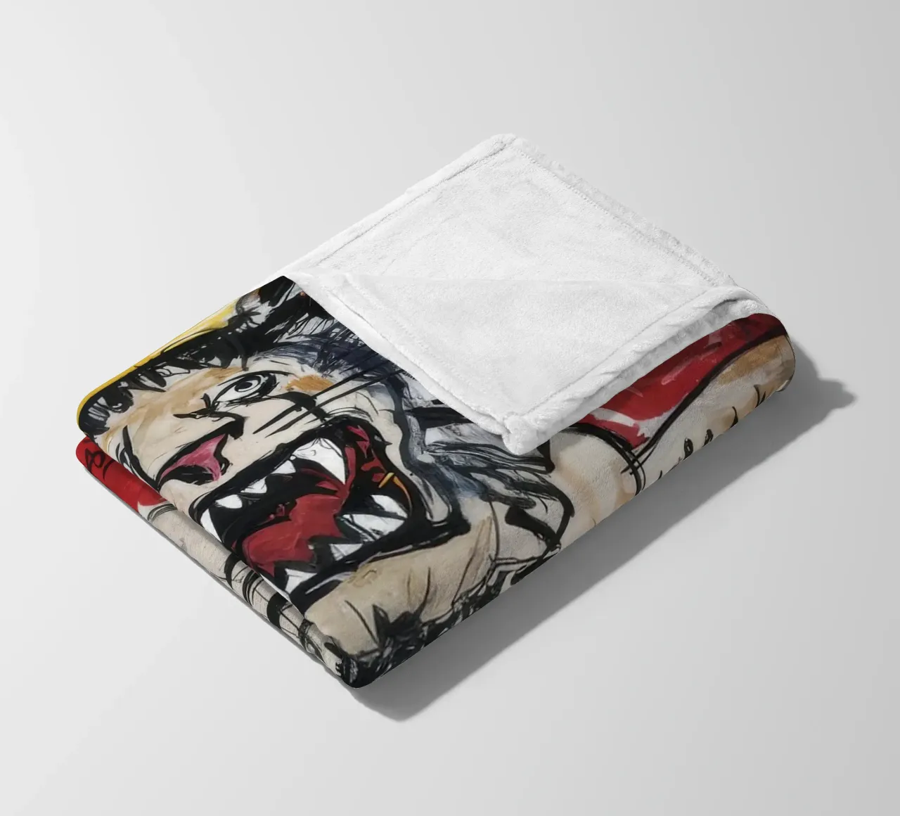 Ruggito di potenza selvaggia coperta in pile da Muse Fragments