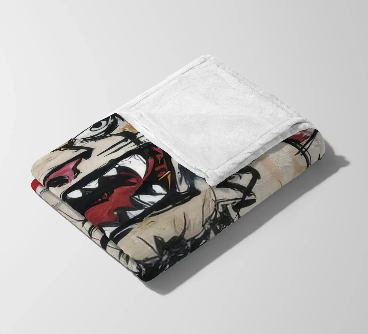 Ruggito di potenza selvaggia coperta in pile da Muse Fragments