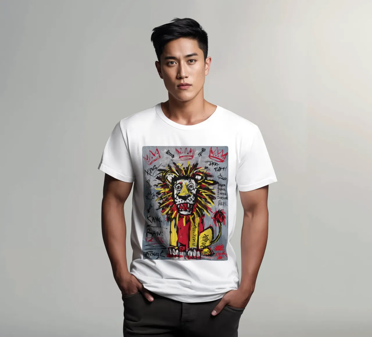 Majestic Raw King t-shirt da Muse Fragments