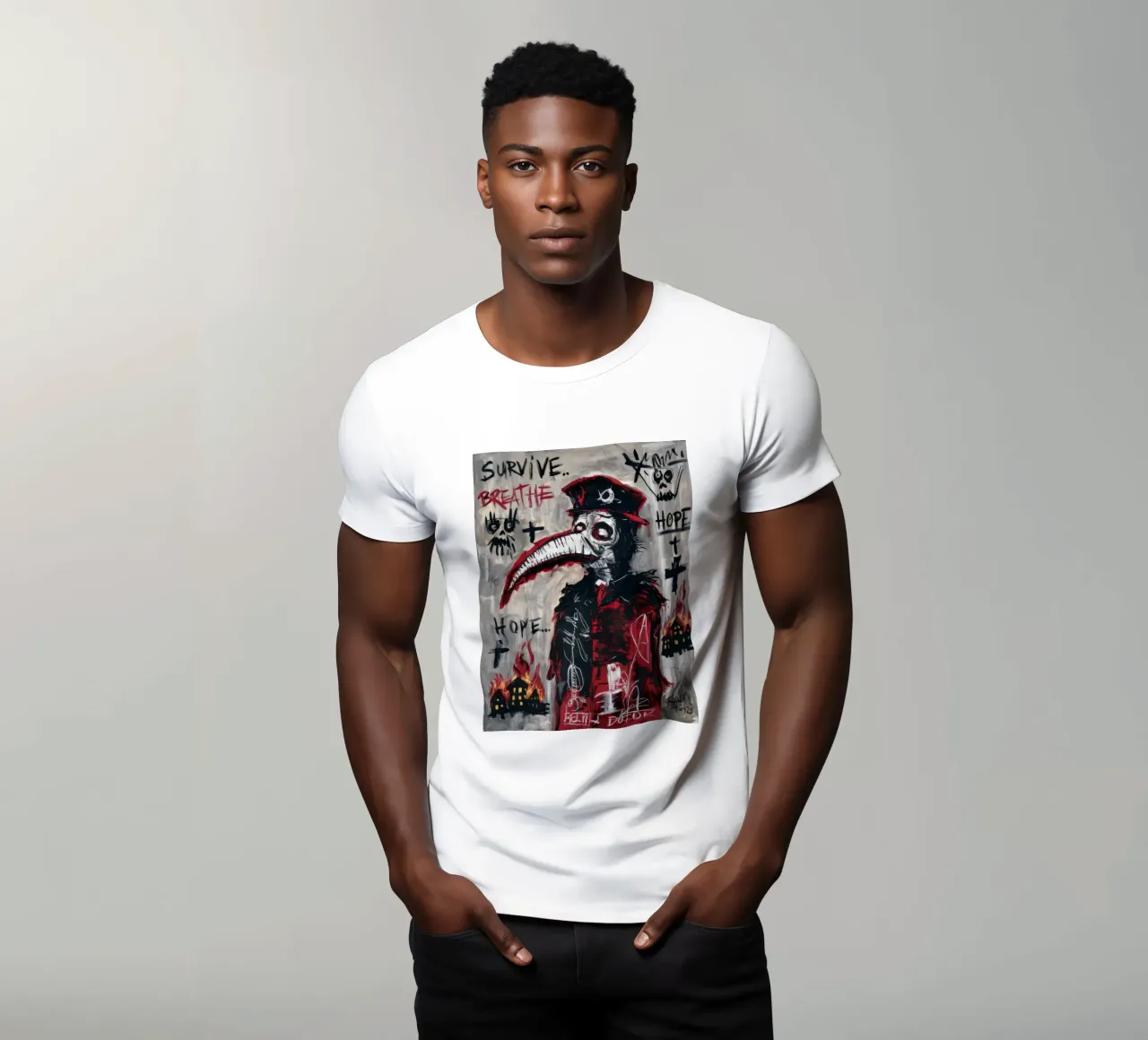 Sopravvivere Respirare Speranza t-shirt da Muse Fragments