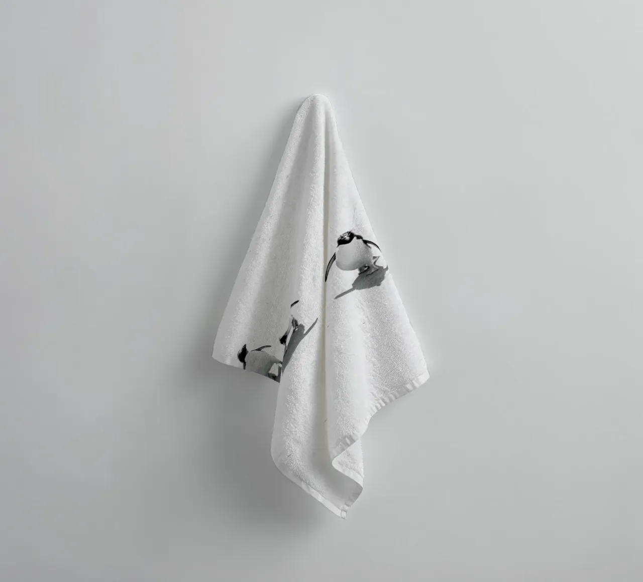 Snow Penguins asciugamano da bagno da Natural Kingdom