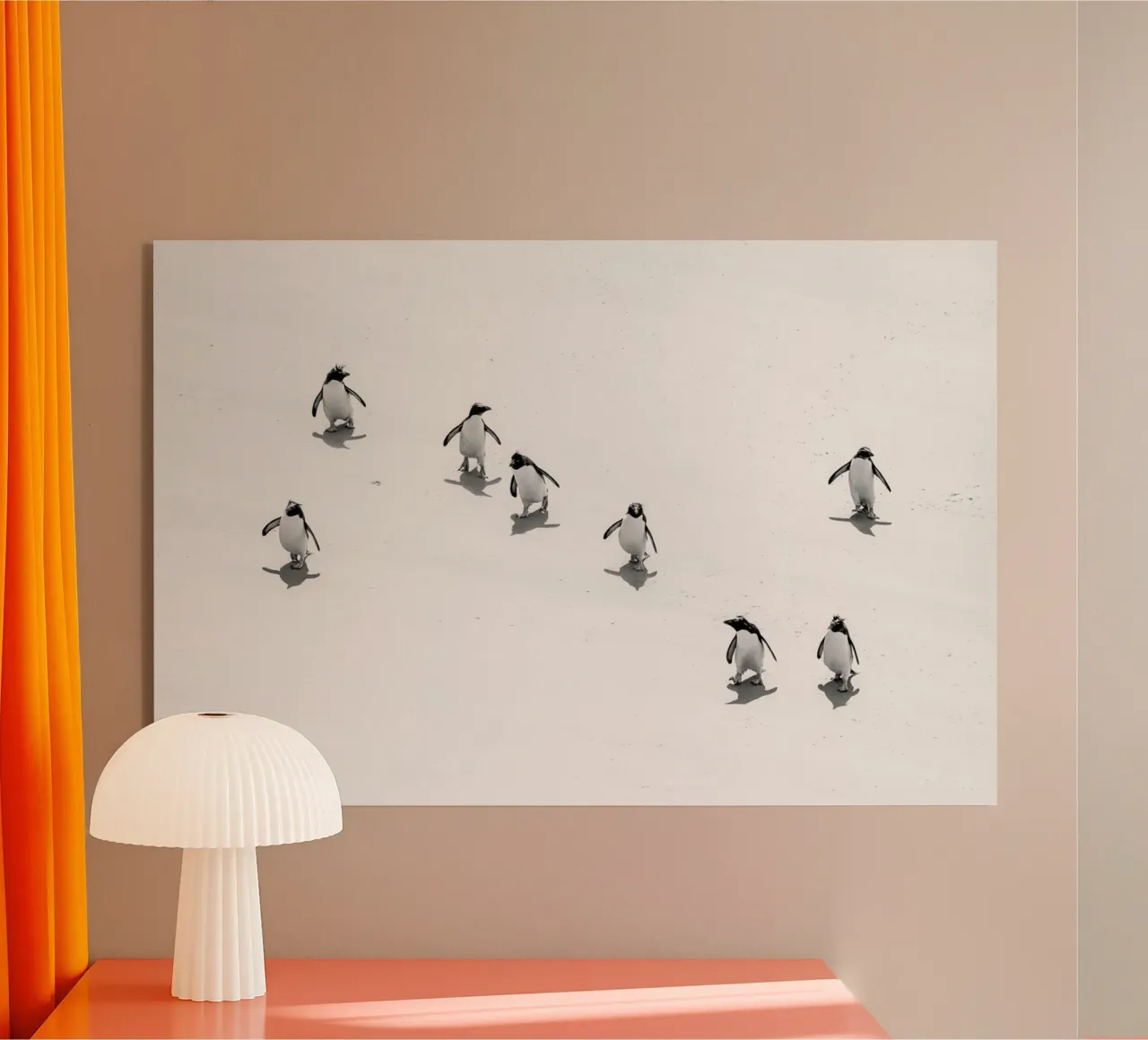 Snow Penguins plexiglass da Natural Kingdom