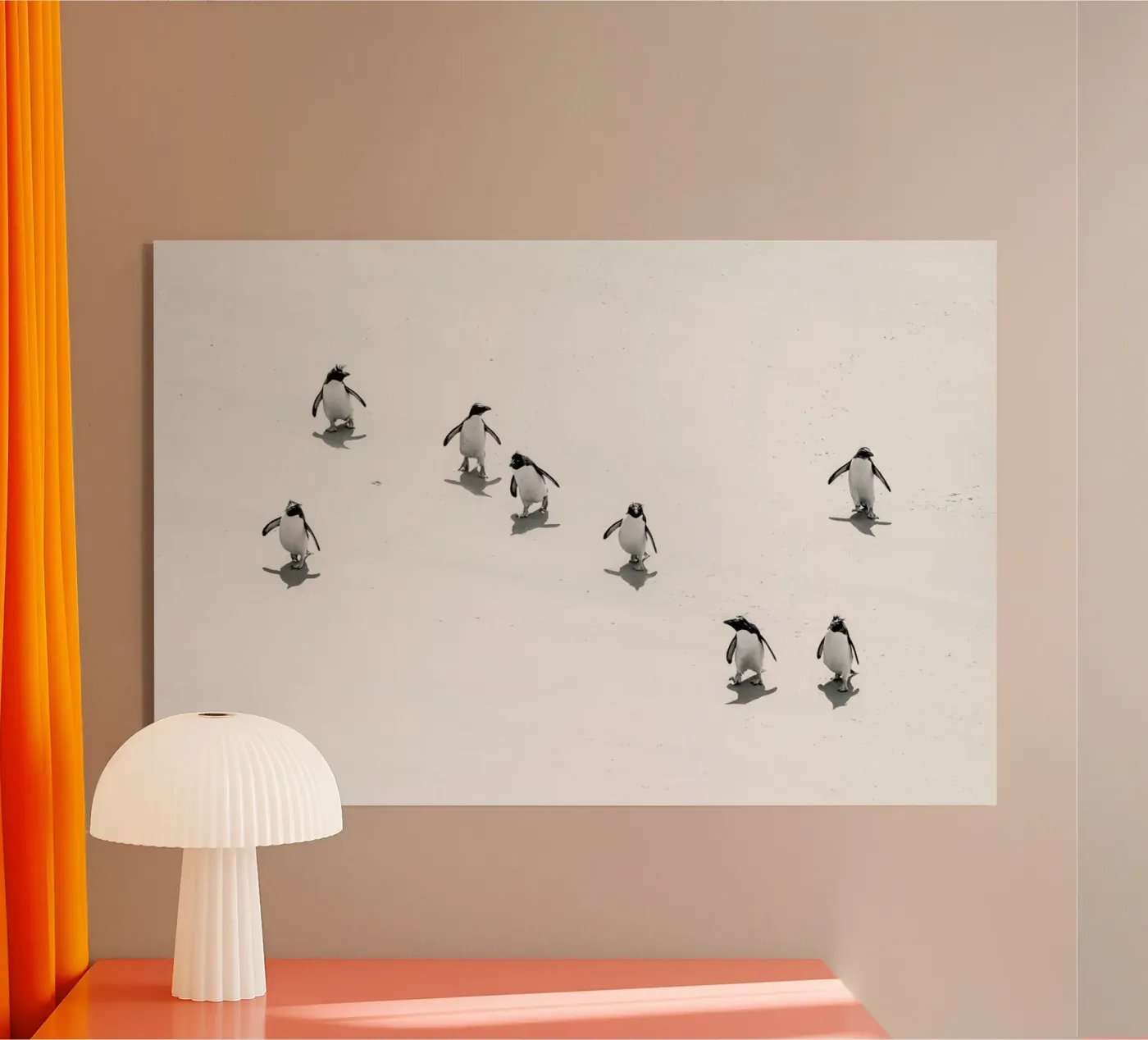 Snow Penguins plexiglass da Natural Kingdom